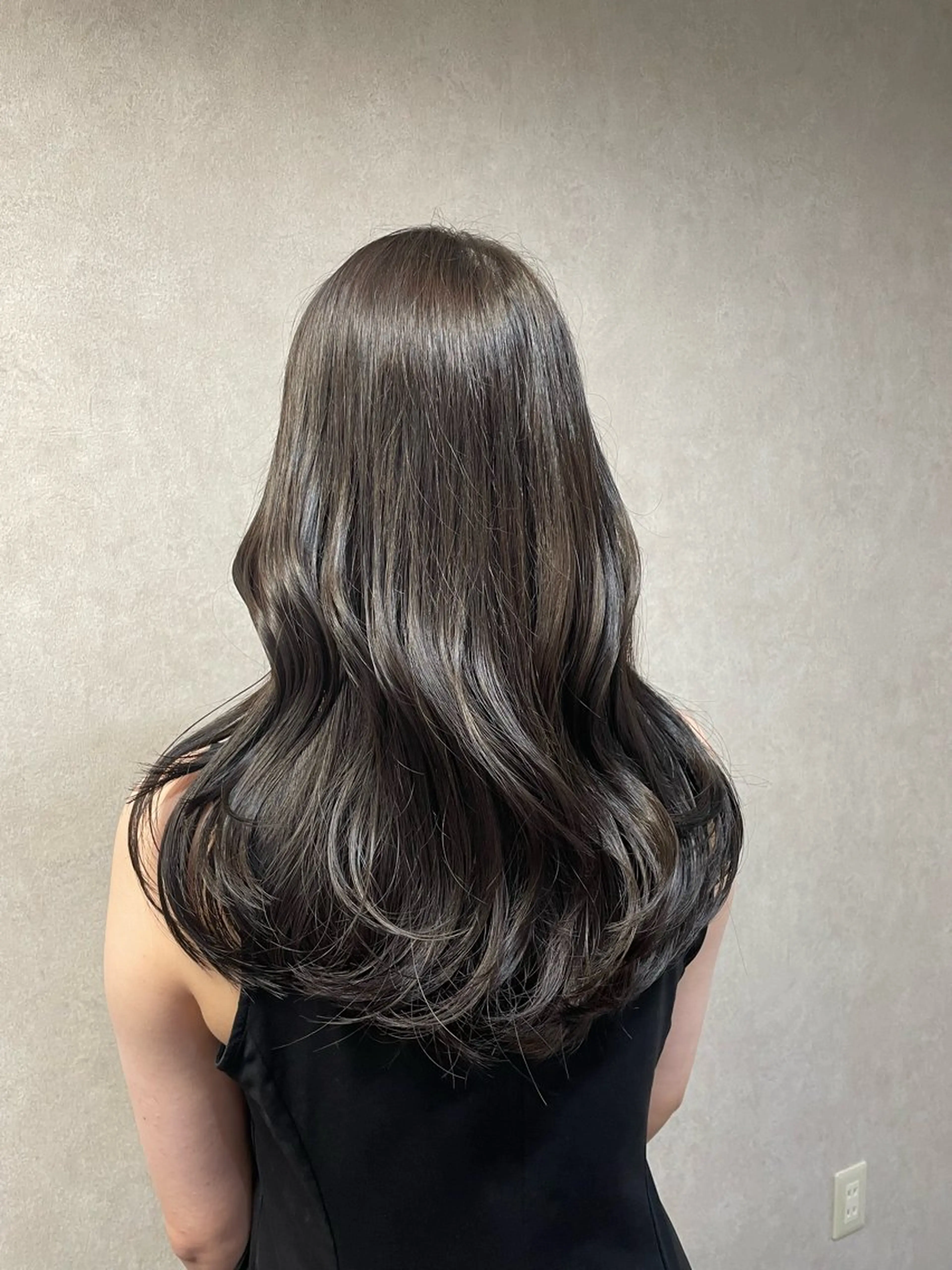 セミロング カラー MOE/透明感カラー 🖤町田/PARKのヘアスタイル