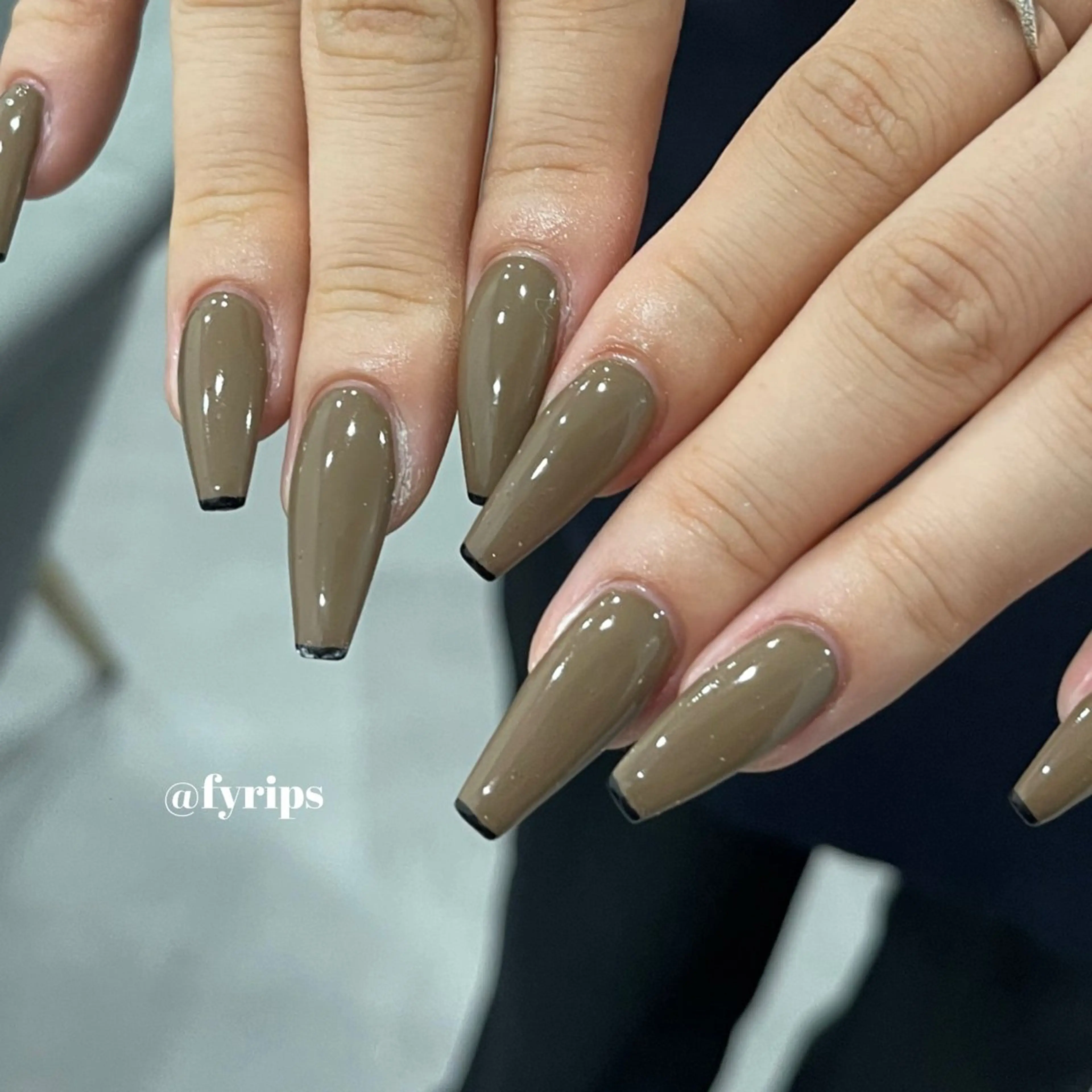 ネイル フレンチネイル ハンドネイル karin 【吉祥寺ネイル】のネイルデザイン