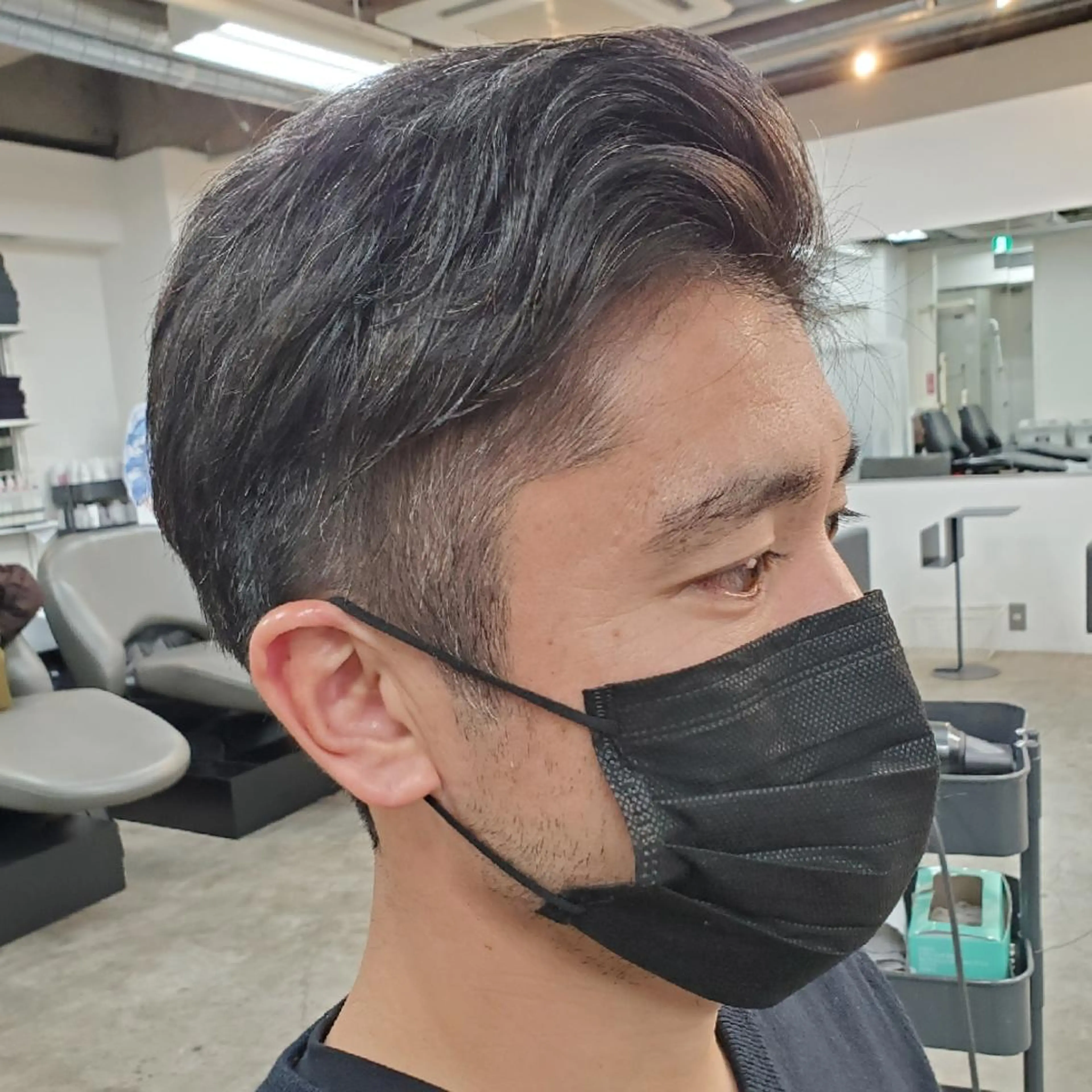 メンズ 顔まわりデザイン🌿 ふじこのヘアスタイル