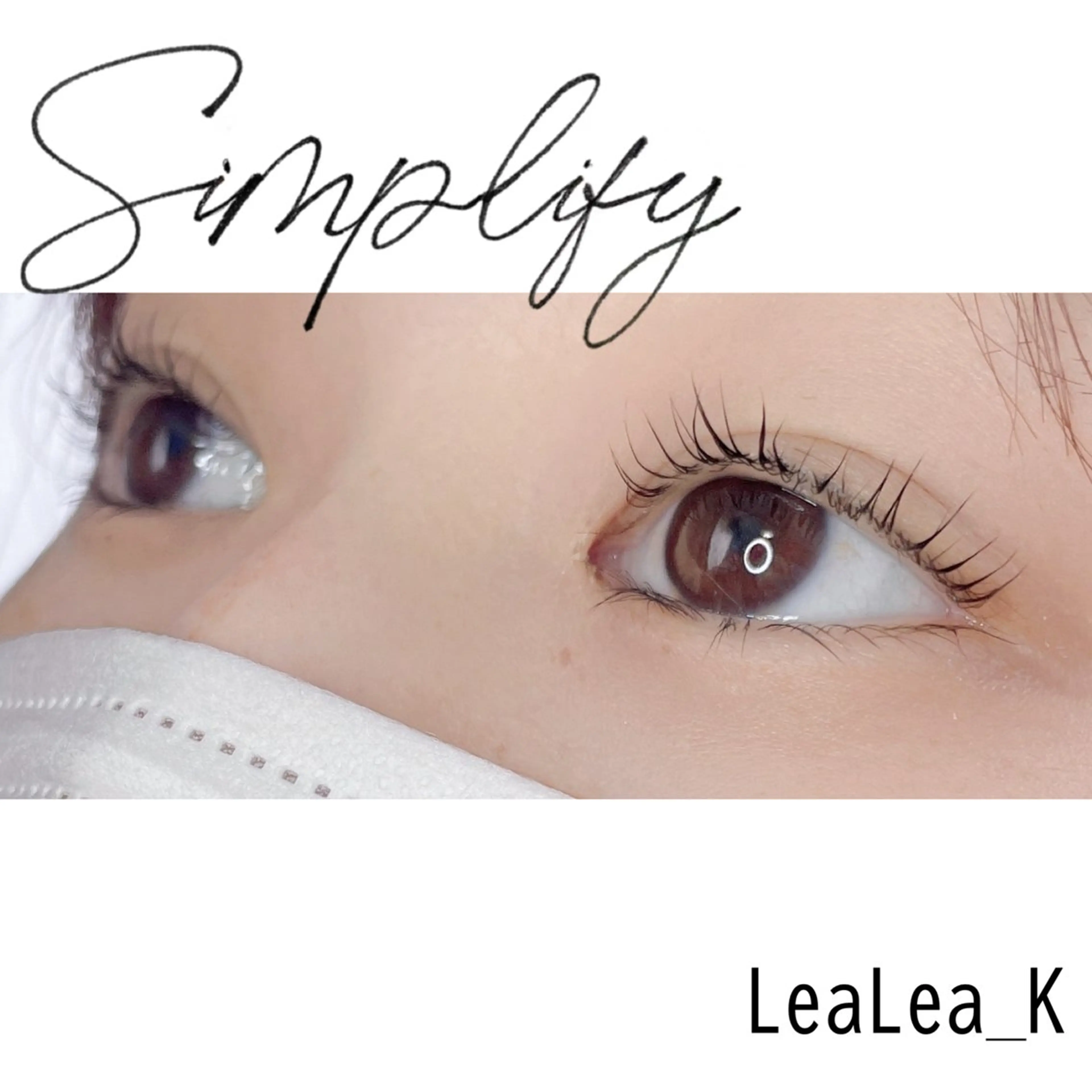マツエク・マツパ マツパ LeaLea_K MIZUKIのマツエク・マツパデザイン