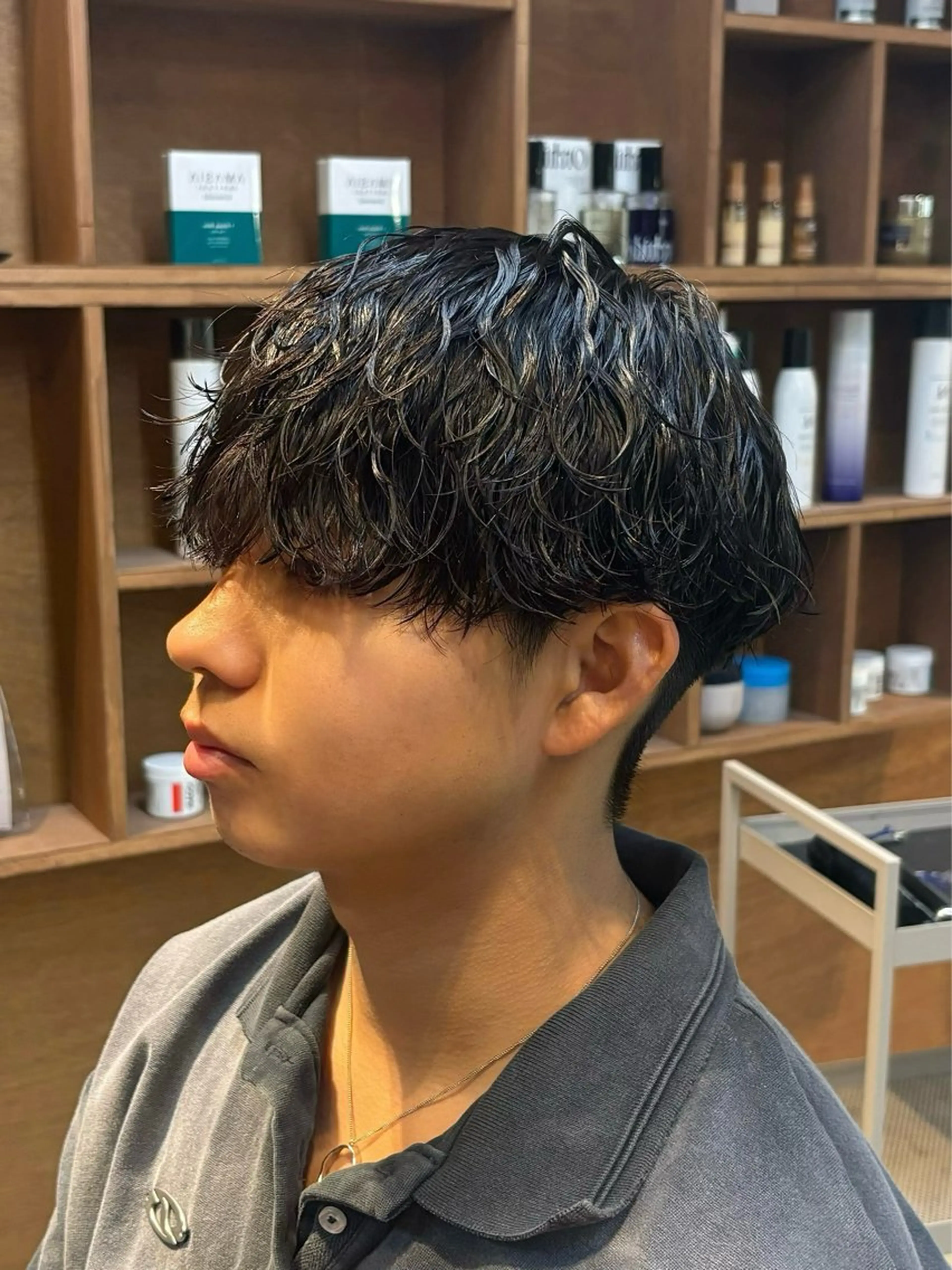 パーマ カット パーマ kota 【波巻き/シャドウ】のヘアスタイル