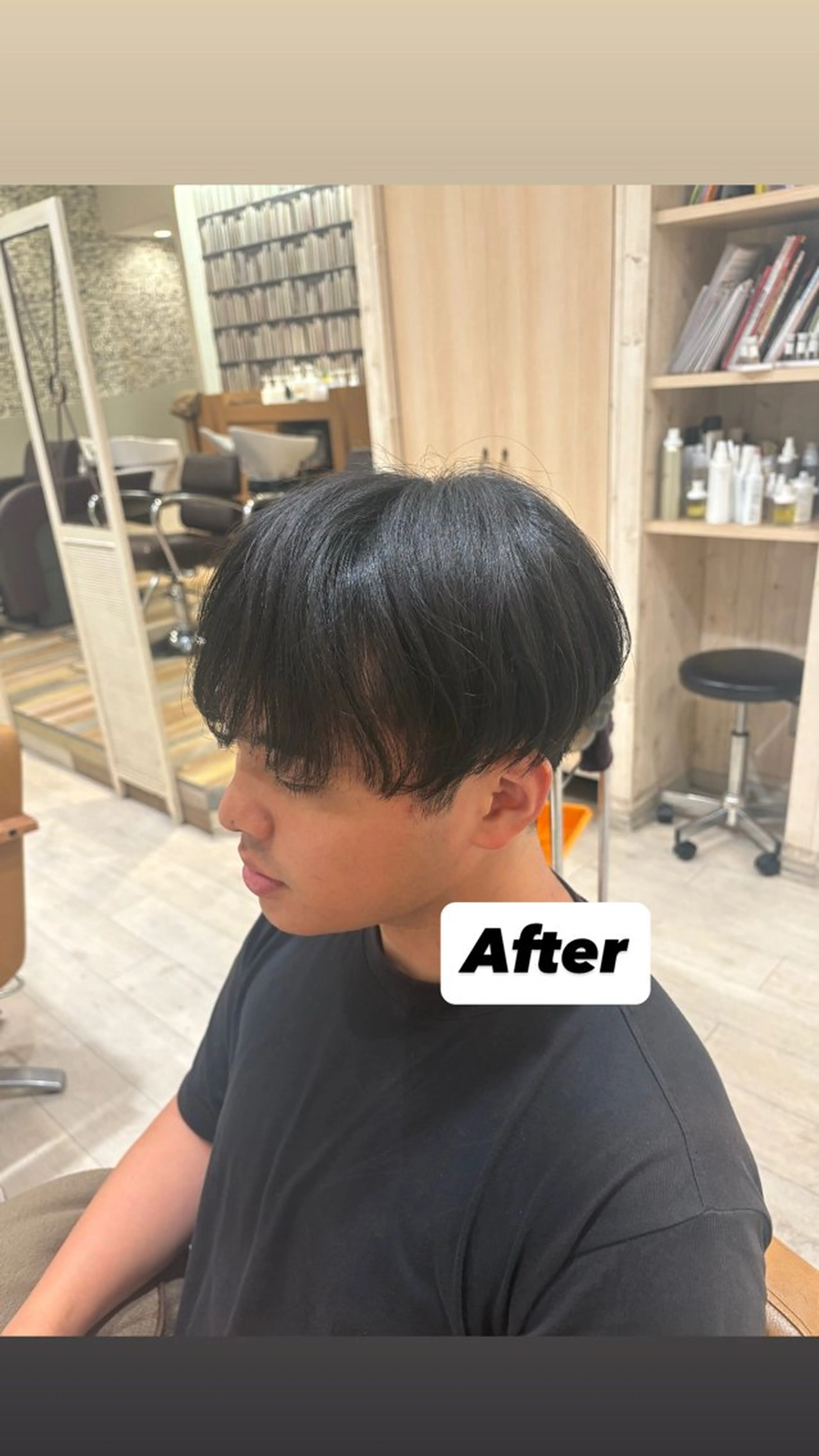 メンズ メンズ0円モデル✂️ 🎀藤村音寧🎀のヘアスタイル