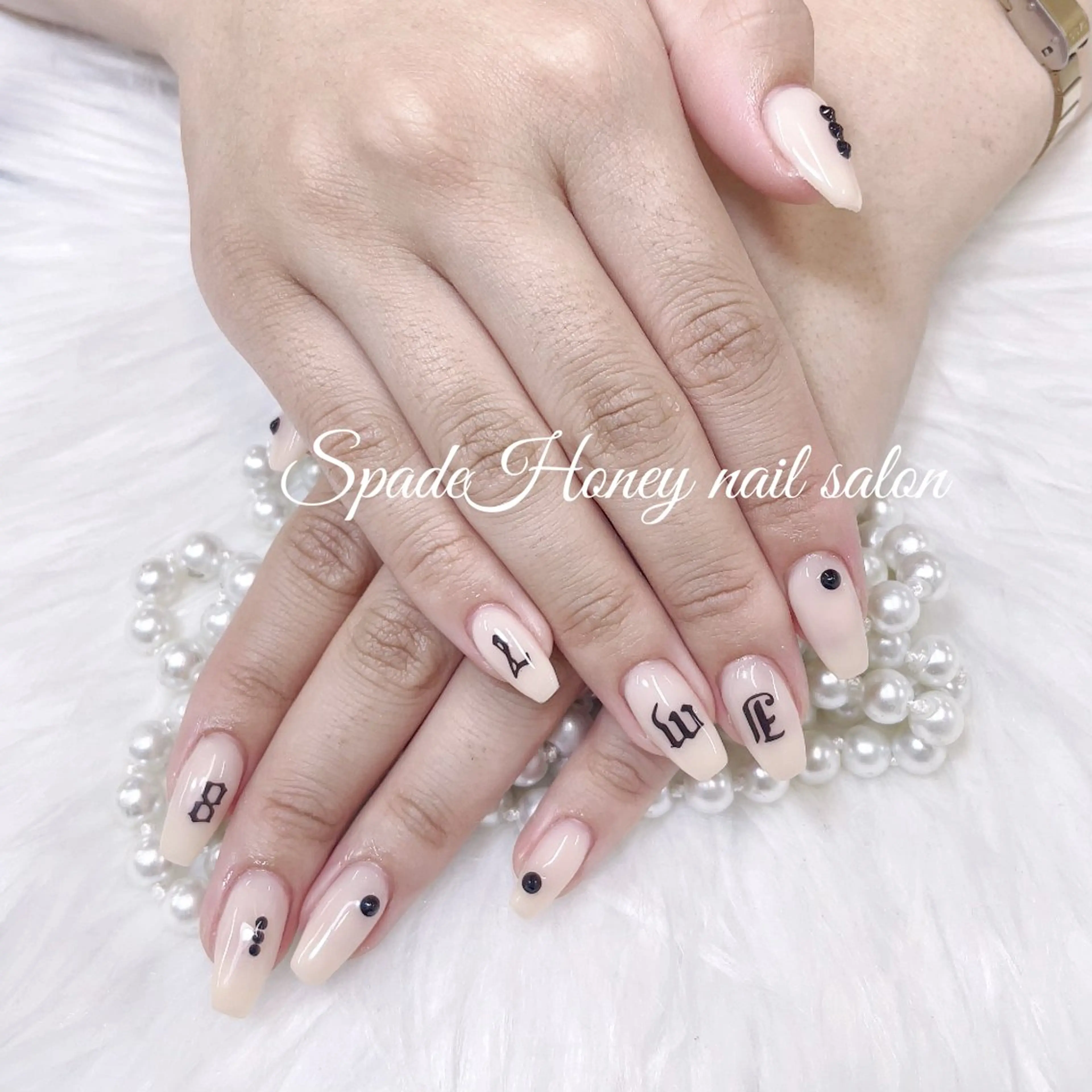 ネイル ハンドネイル ハンドケア SpadeHoney ♠️✨のネイルデザイン