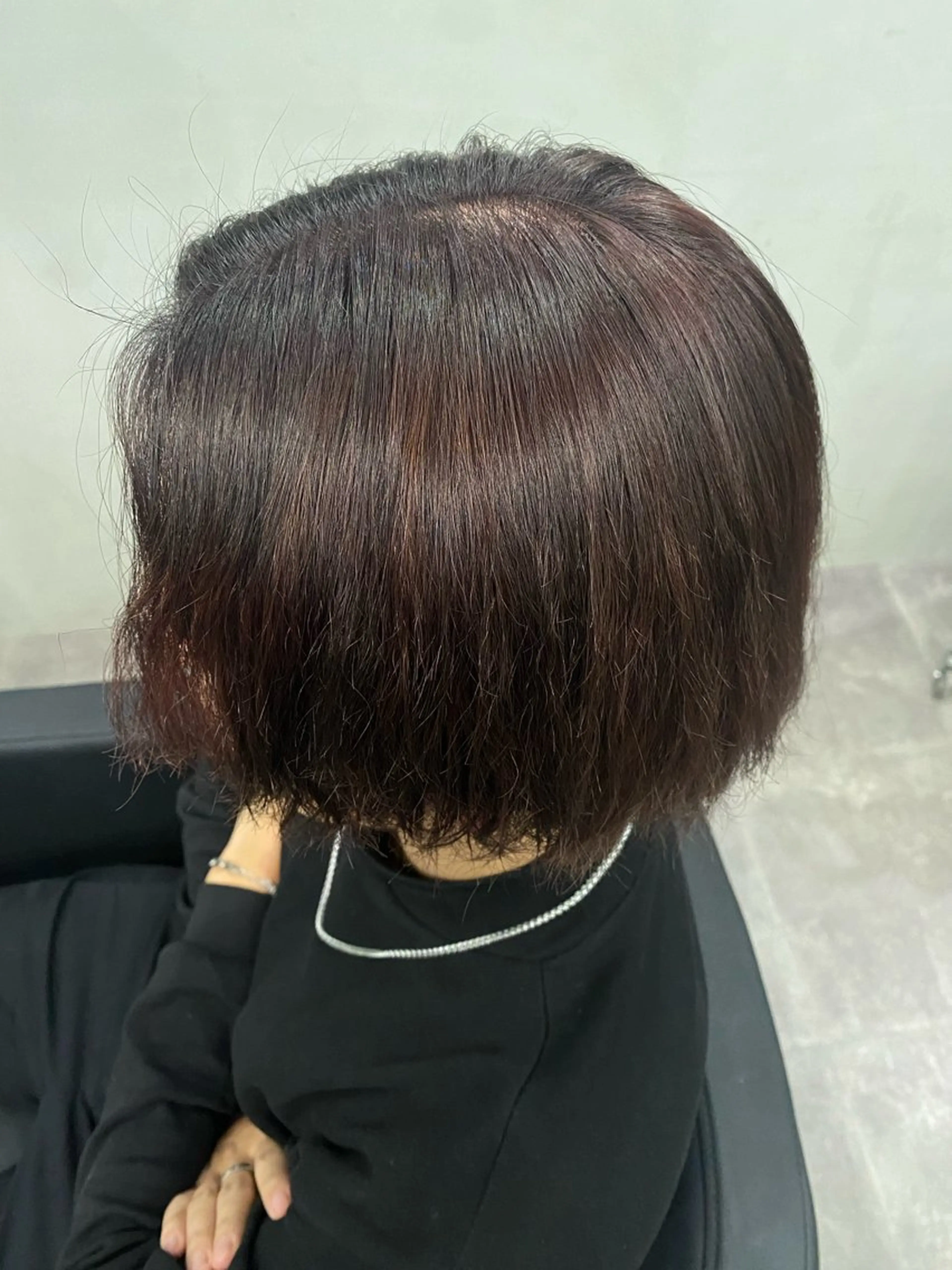 カラー メンズ メンズブリーチ ブリーチ レッドカラー Cecil hair所属・yui/パーマ/ メンズカットのヘアスタイル