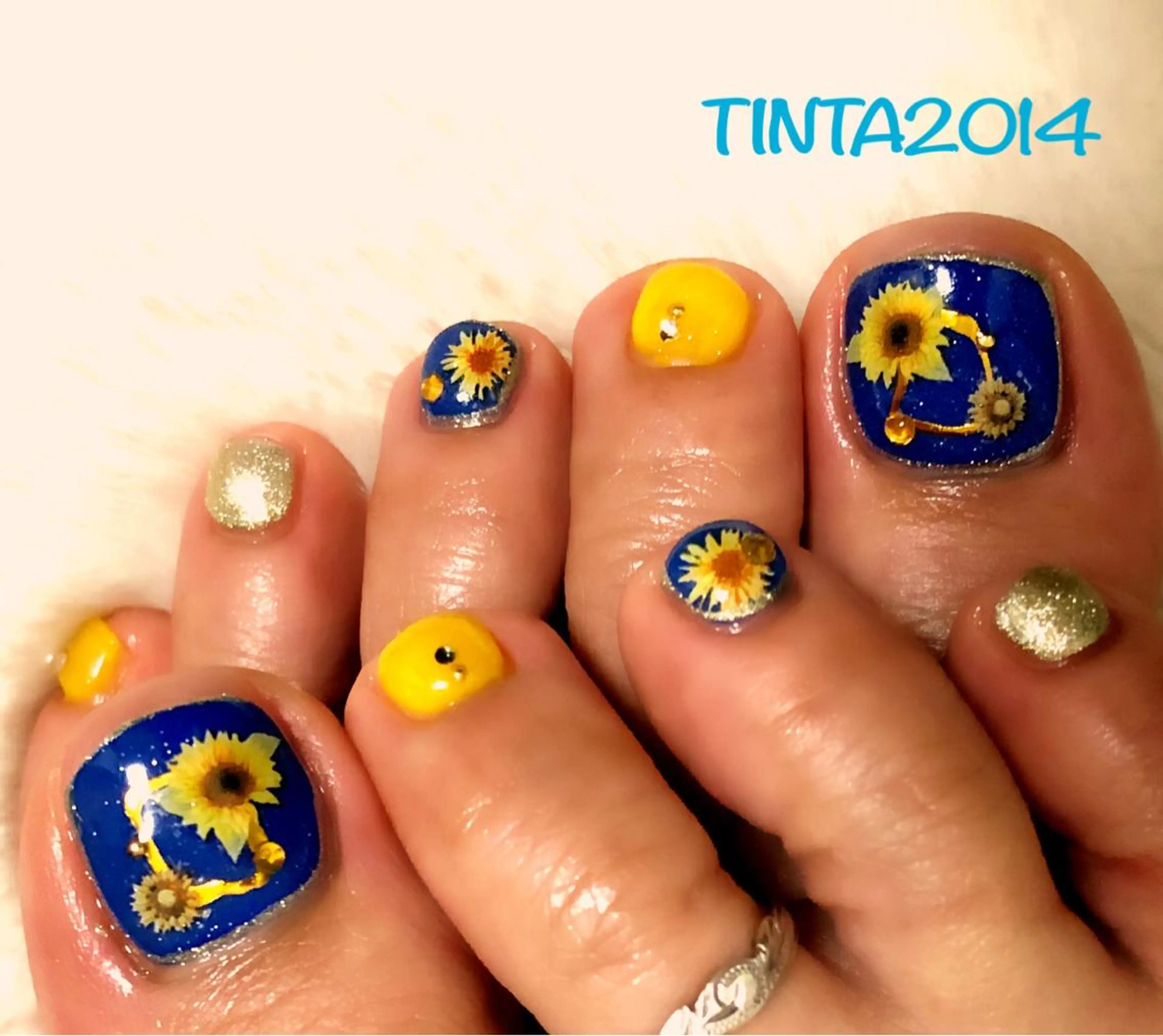 ネイル フットネイル ネイルサロン ティンタ所属・馬場 典子のネイルデザイン