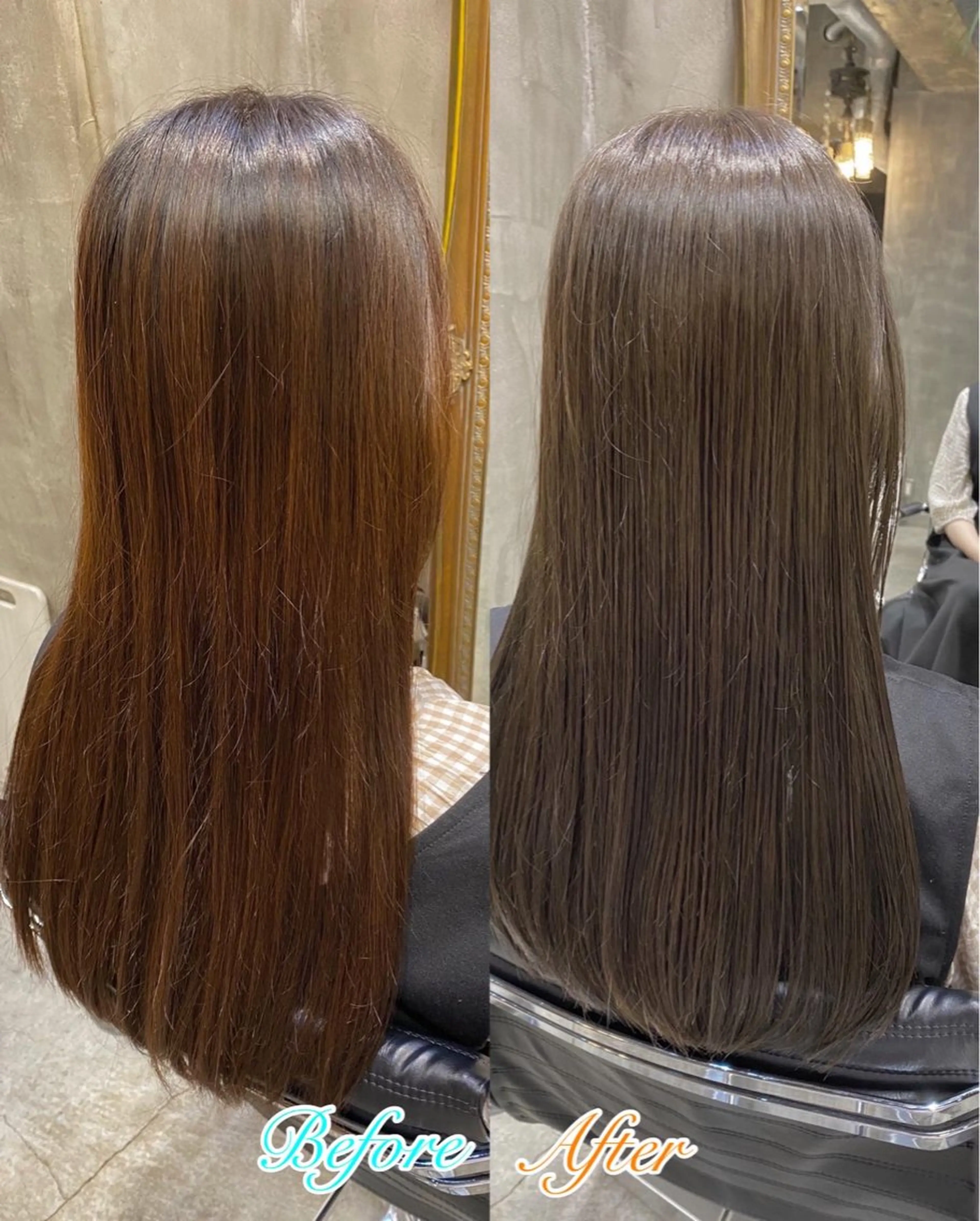 カラー Ms.CHARM所属・透明感カラー🌿 グレージュ🐺陽介のヘアスタイル