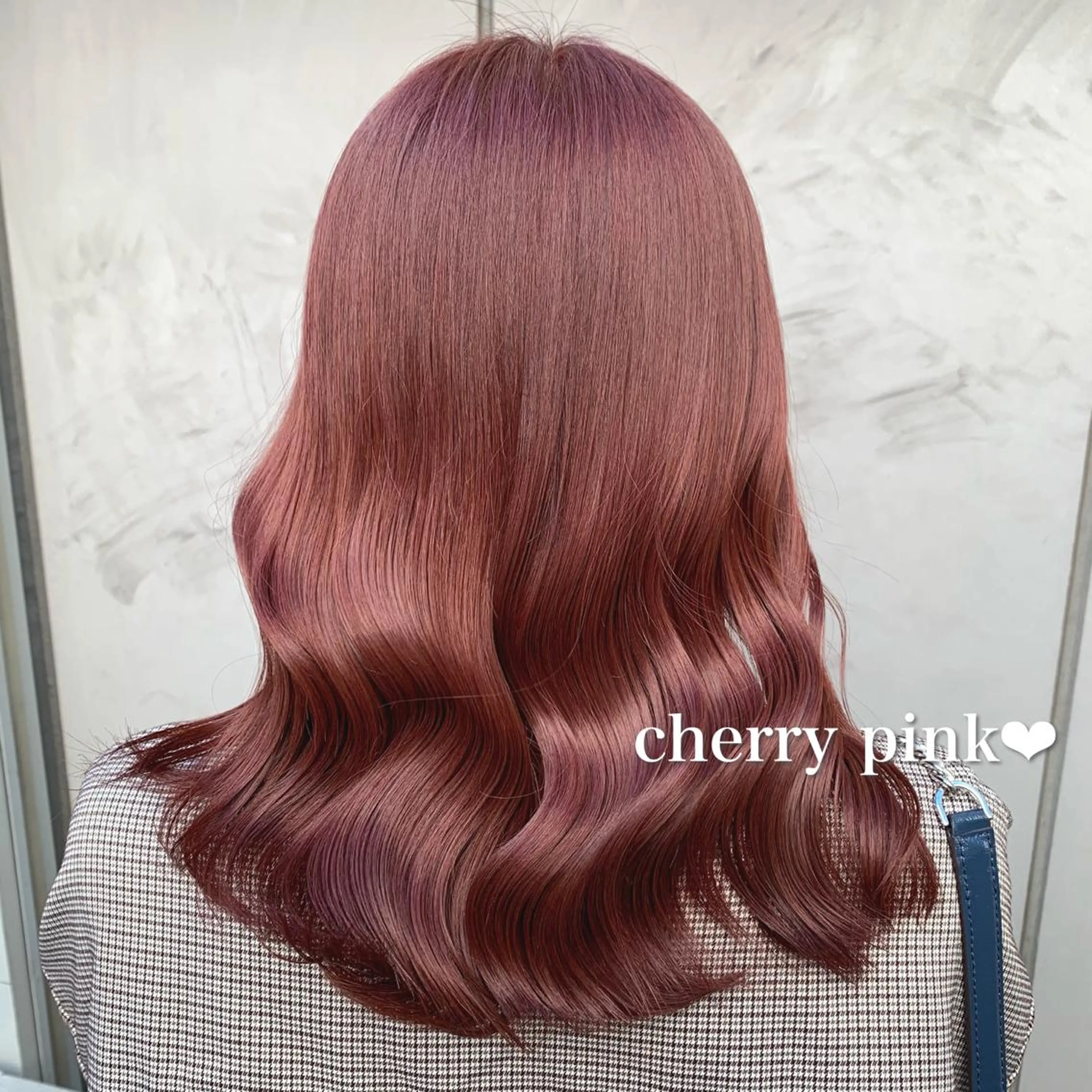 セミロング ブリーチなし暖色 💗AKARI💗のヘアスタイル