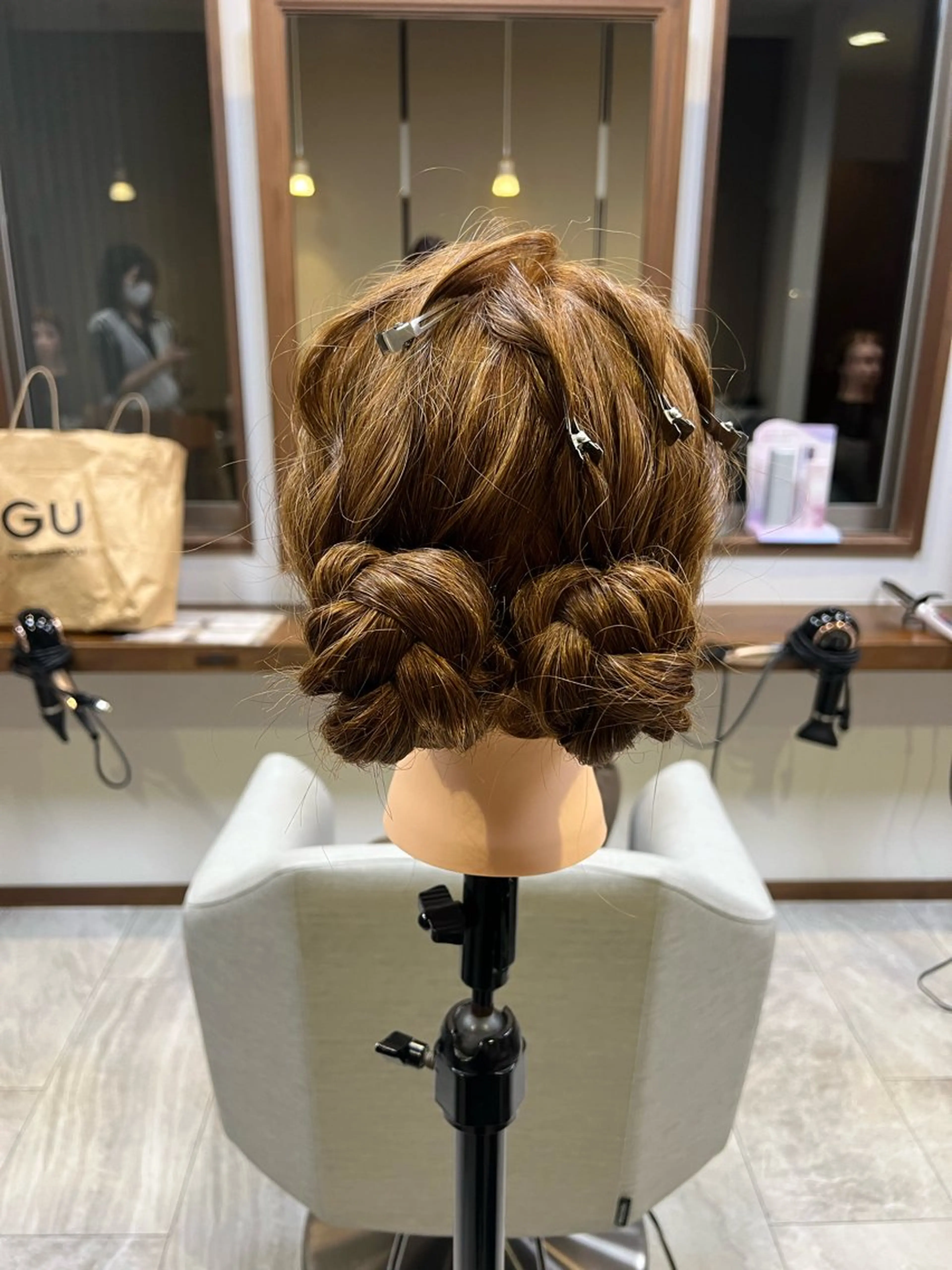 ヘアアレンジ 吉田 咲樹のヘアスタイル