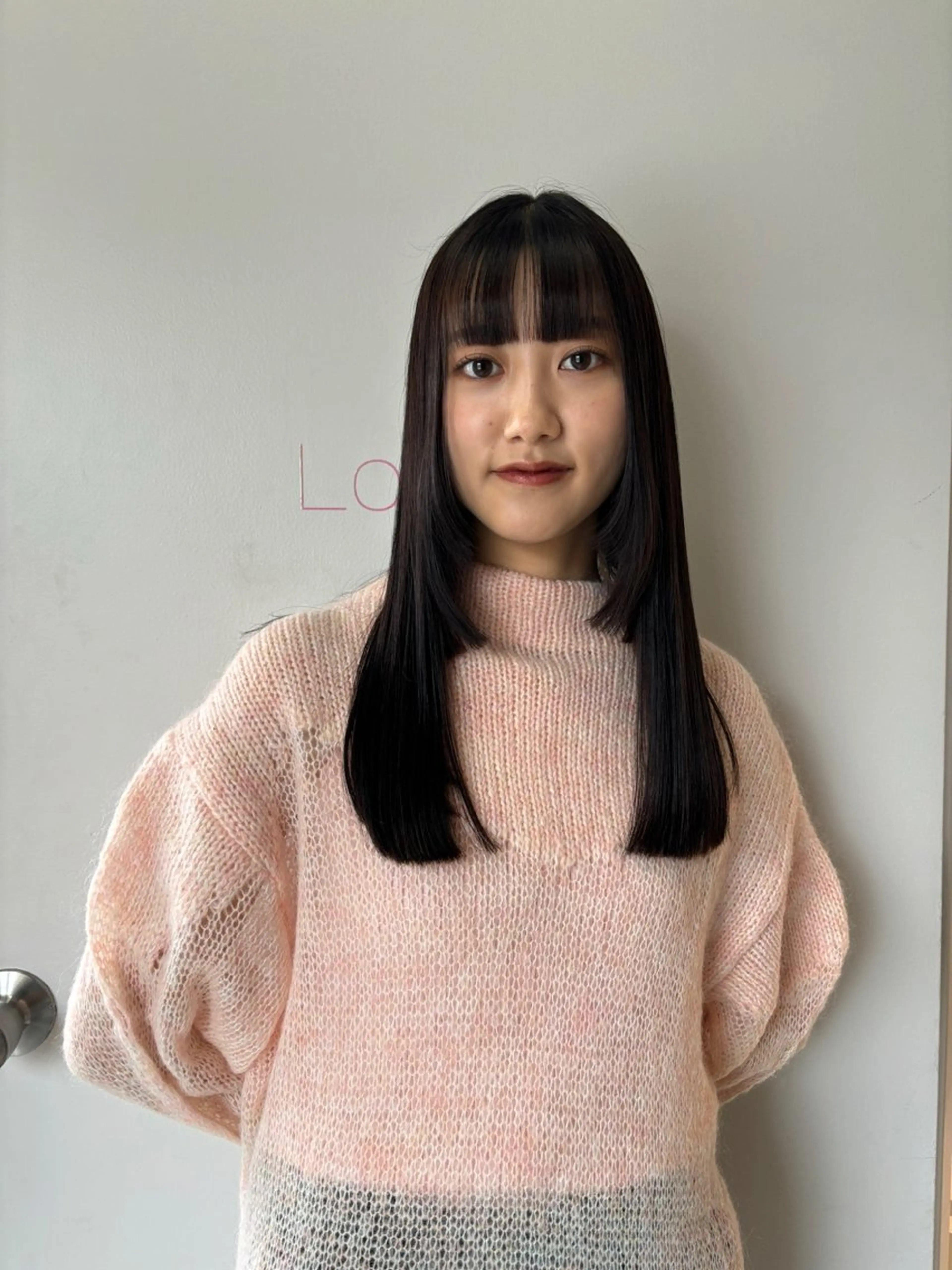 ロング カラー デザインカット 小顔カット カット ヘアカラー トリートメント レイヤーカット🎀 kanaのヘアスタイル