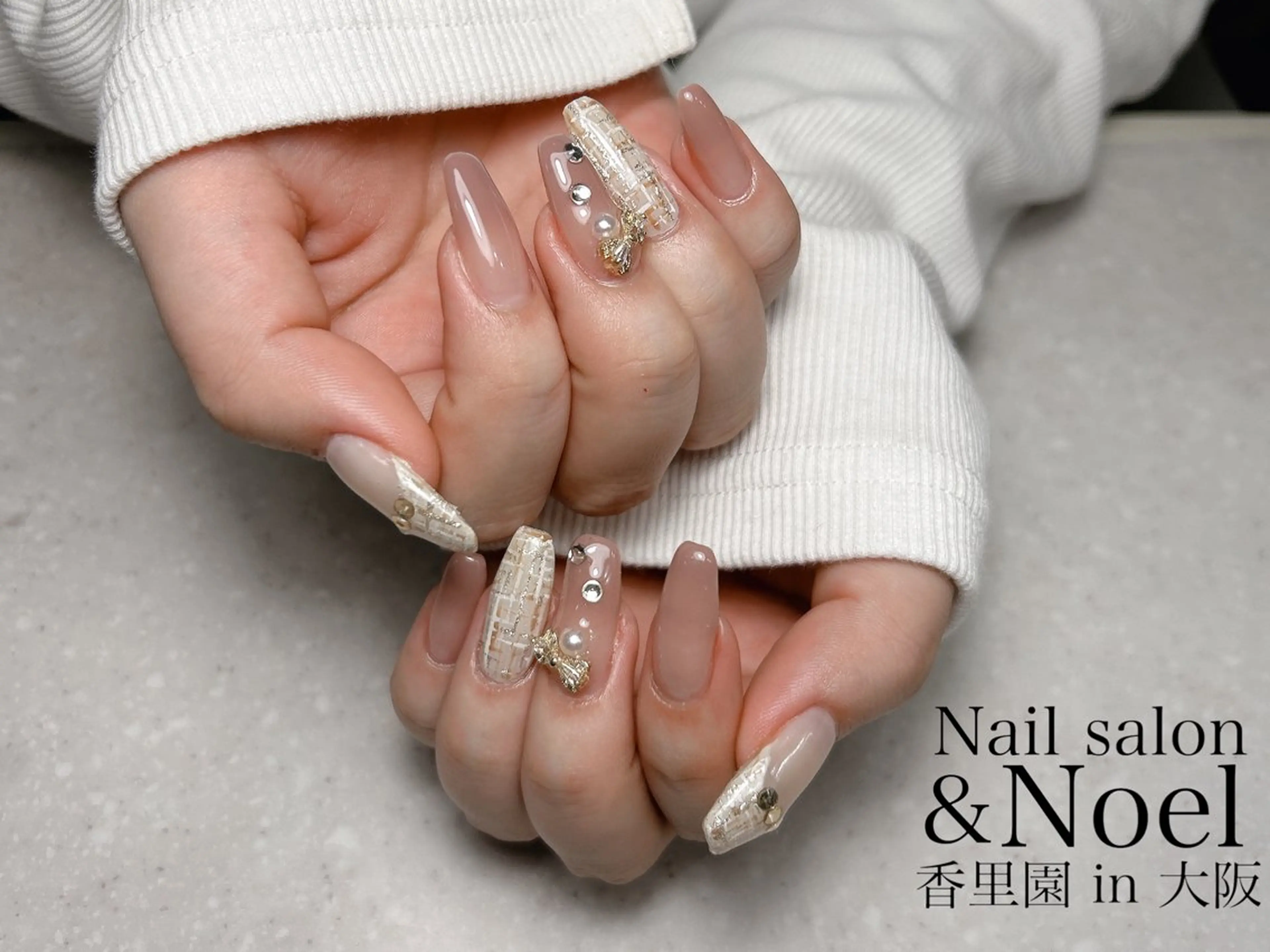 ネイル ハンドネイル Nailsalon  &Noel所属・もも 🍑のネイルデザイン