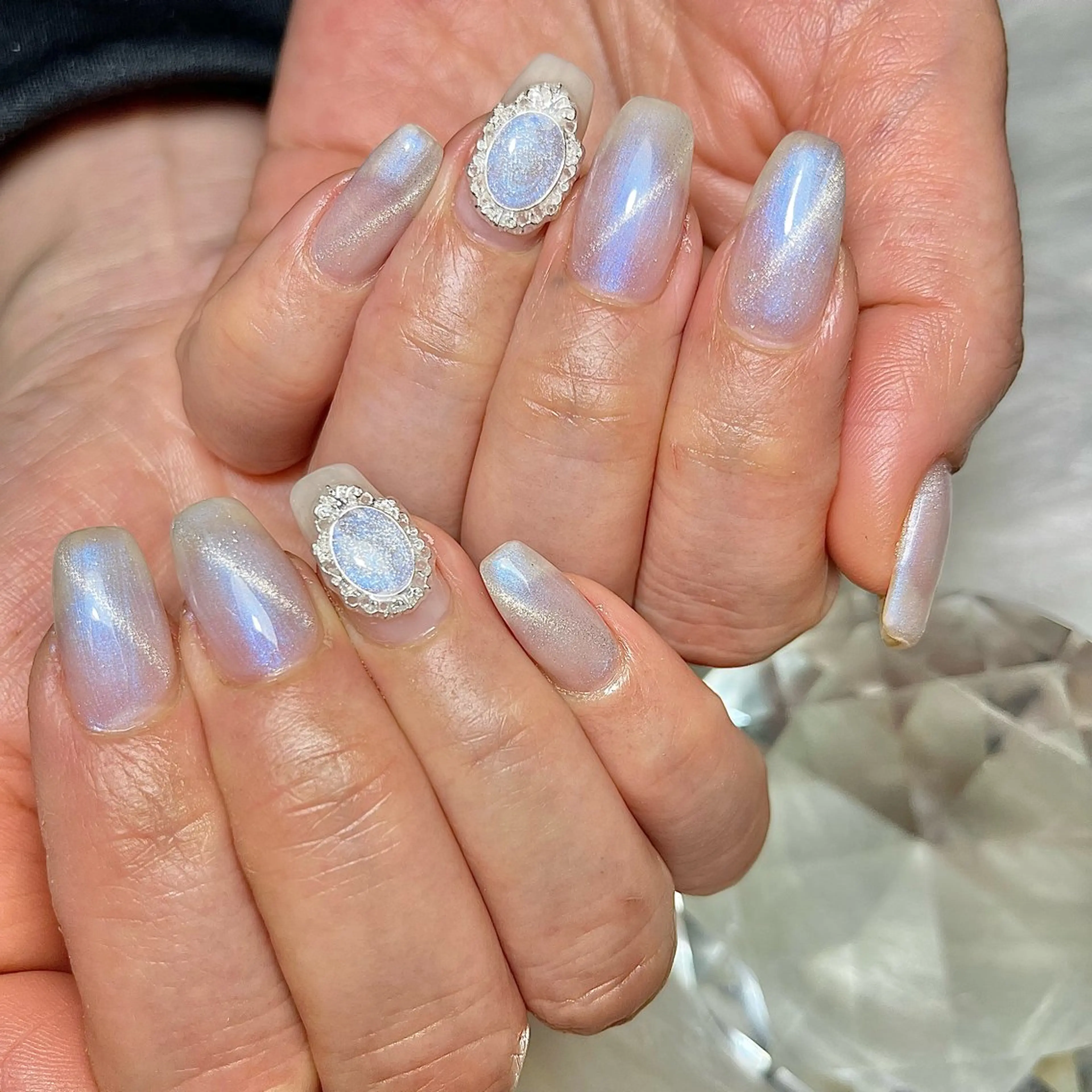 ネイル アートネイル ジェルネイル マグネットネイル ハンドネイル muui -Nail-のネイルデザイン
