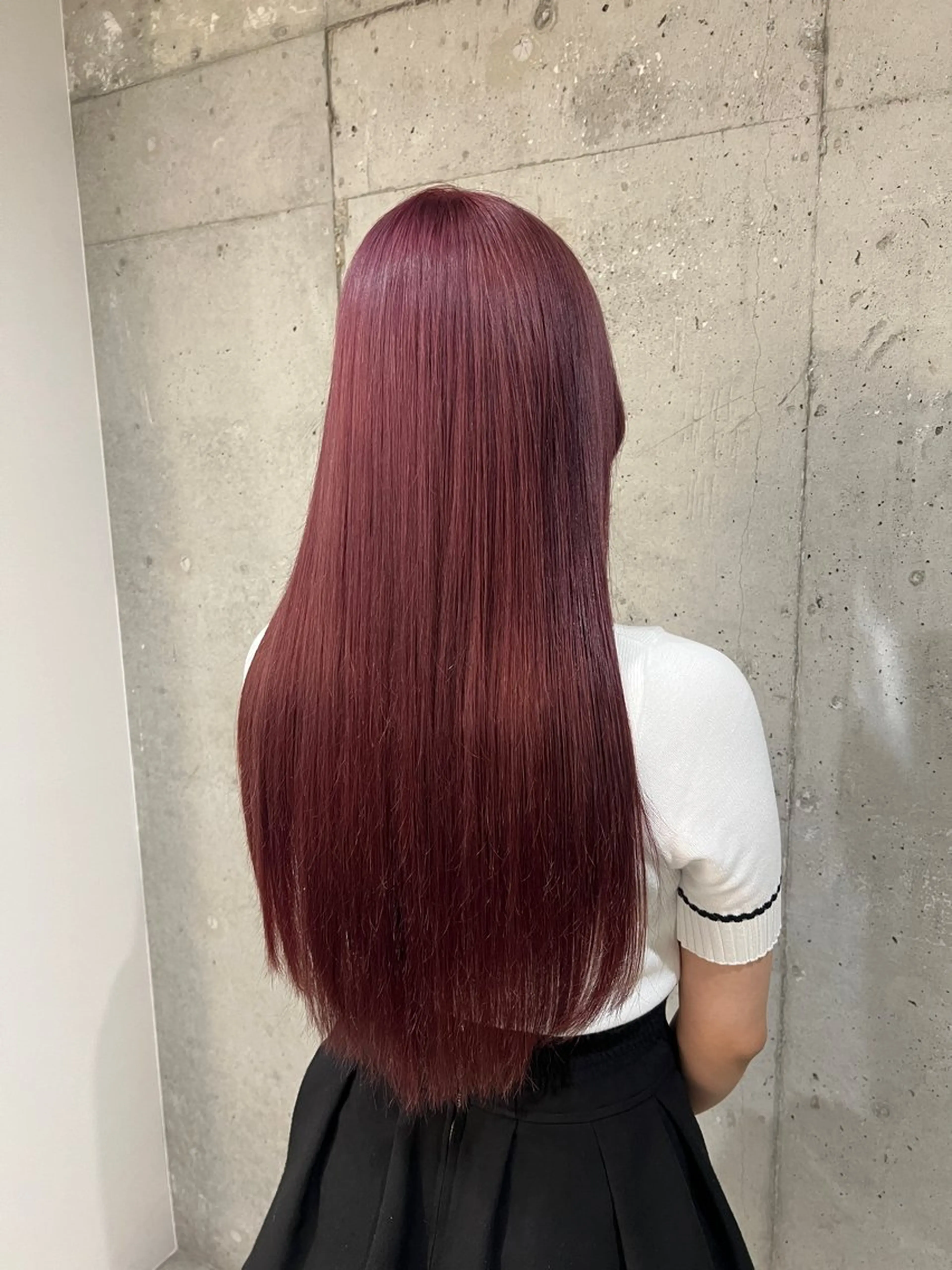 ロング カラー ブリーチ 透明感カラー ハイトーンカラー ブリーチなしカラー 髪質改善 頓所 大昂のヘアスタイル