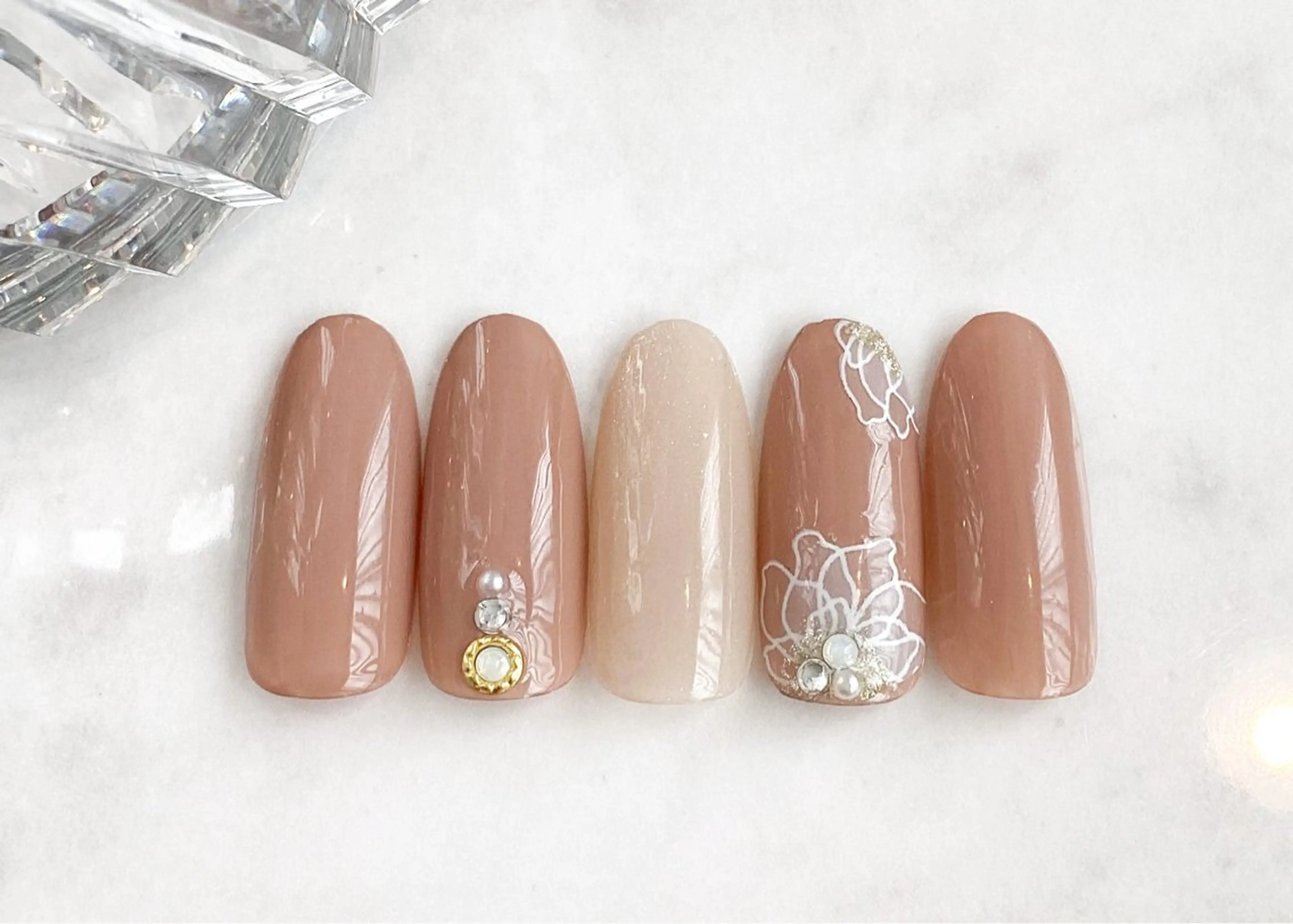 ネイル シンプルネイル 💠Peerless ネイル&アイ💠のマツエク・マツパデザイン