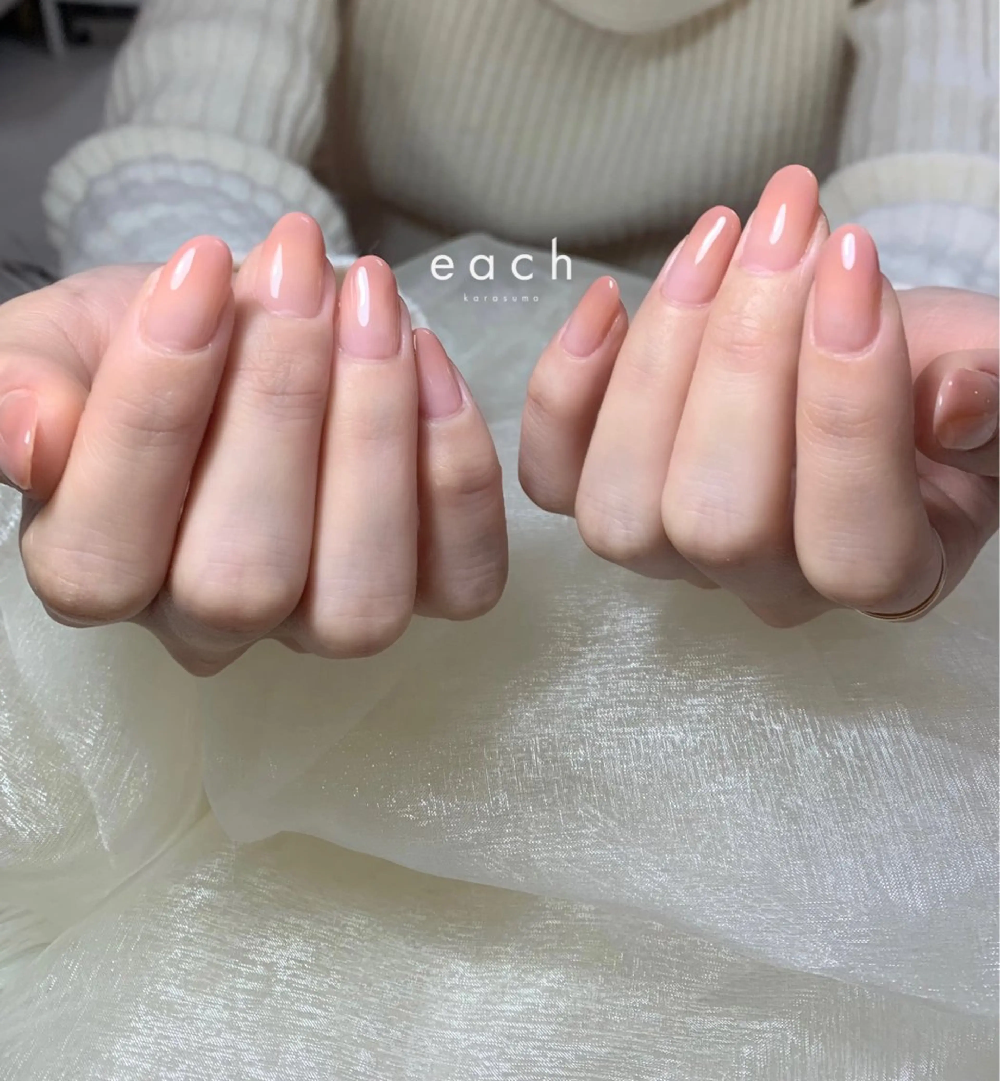 ネイル ハンドネイル each Hibikiのネイルデザイン