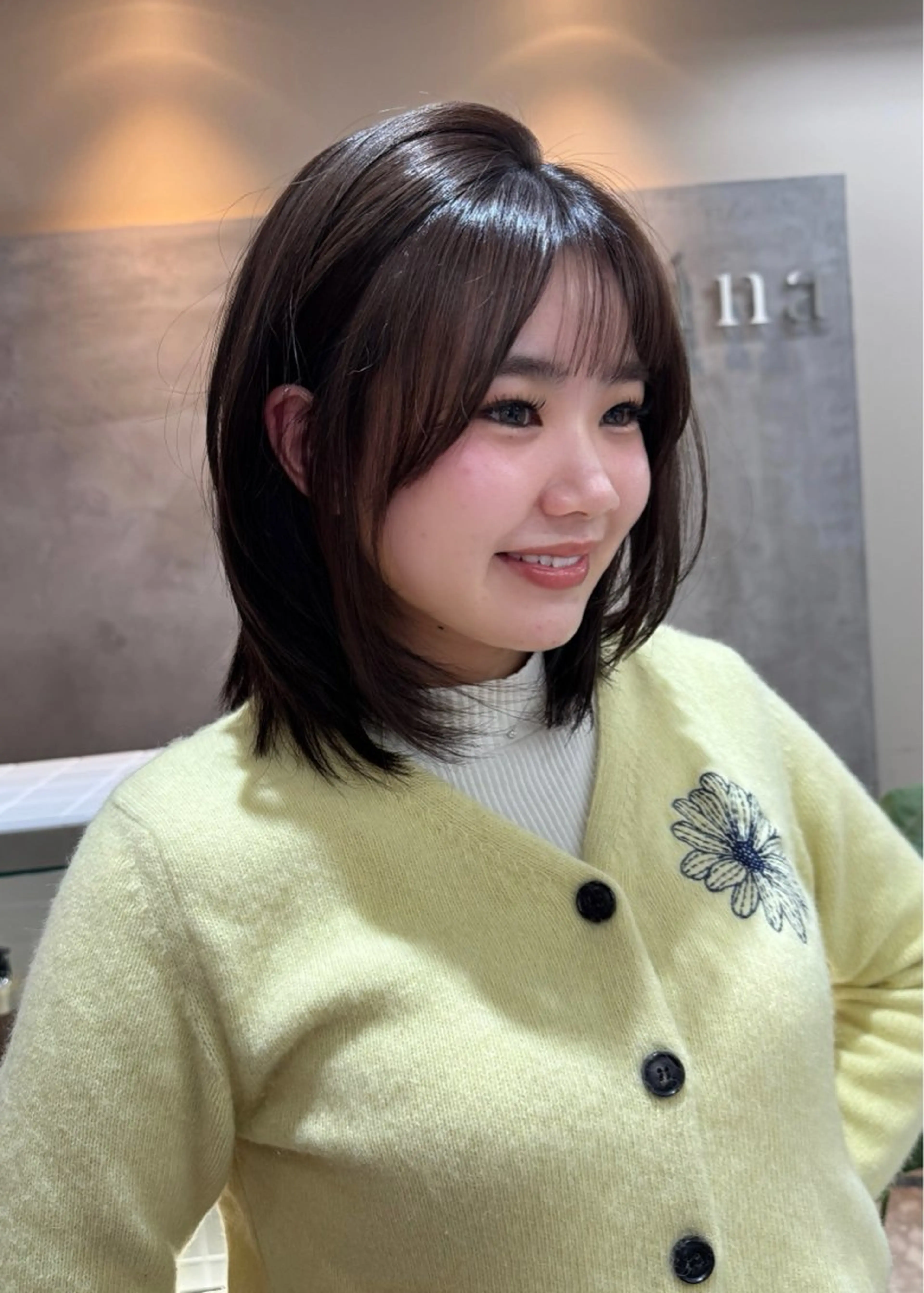 ミディアム カラー ミディアムレイヤー 韓国風ヘア レイヤーカット カット トリートメント Zina梅田茶屋町所属・Mayu💖 Zina梅田茶屋町のヘアスタイル