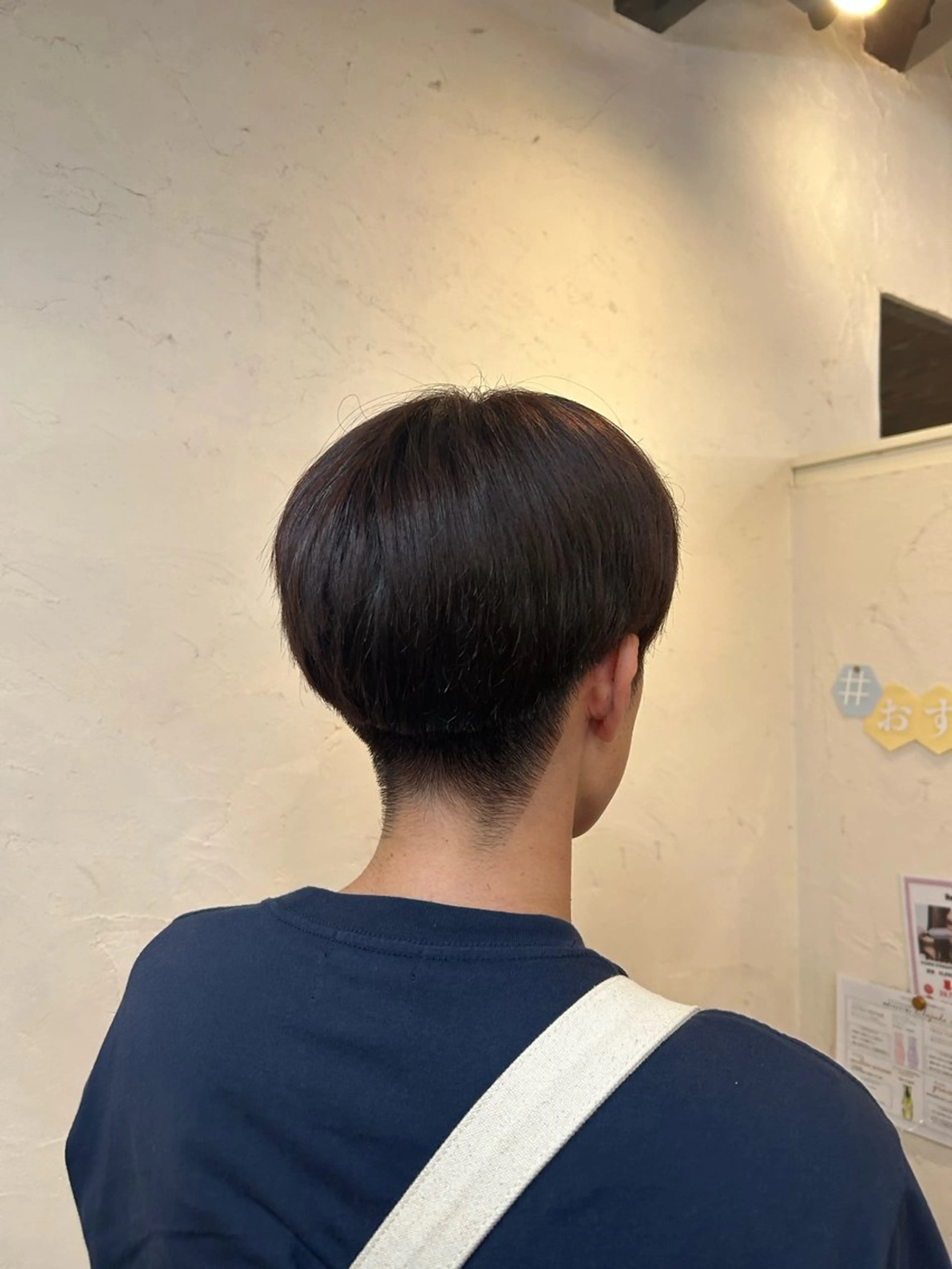 ショート カラー メンズ カット 木戸 彩乃のヘアスタイル
