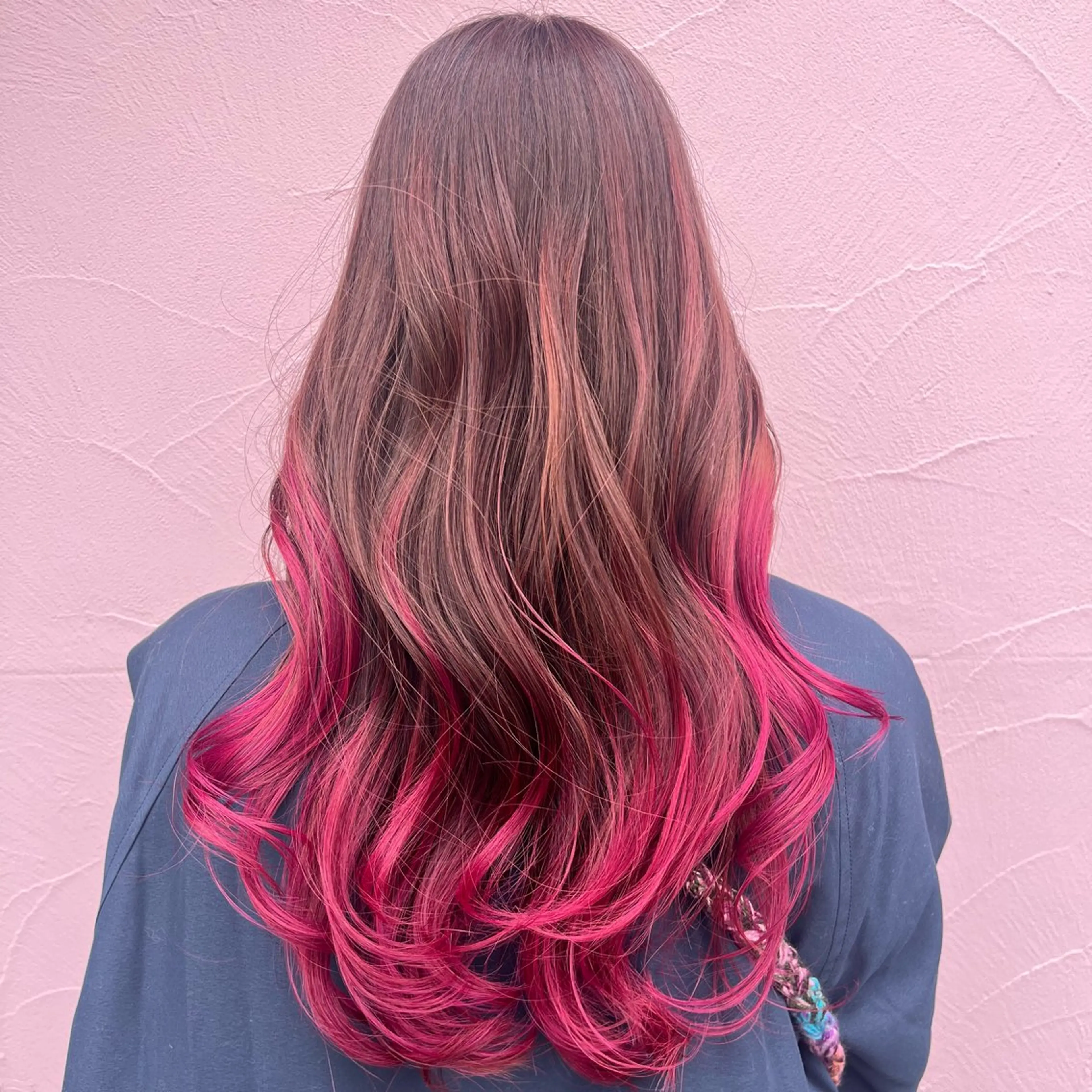 ロング カラー カラー/韓国レイヤー /ブリーチ/hinaのヘアスタイル