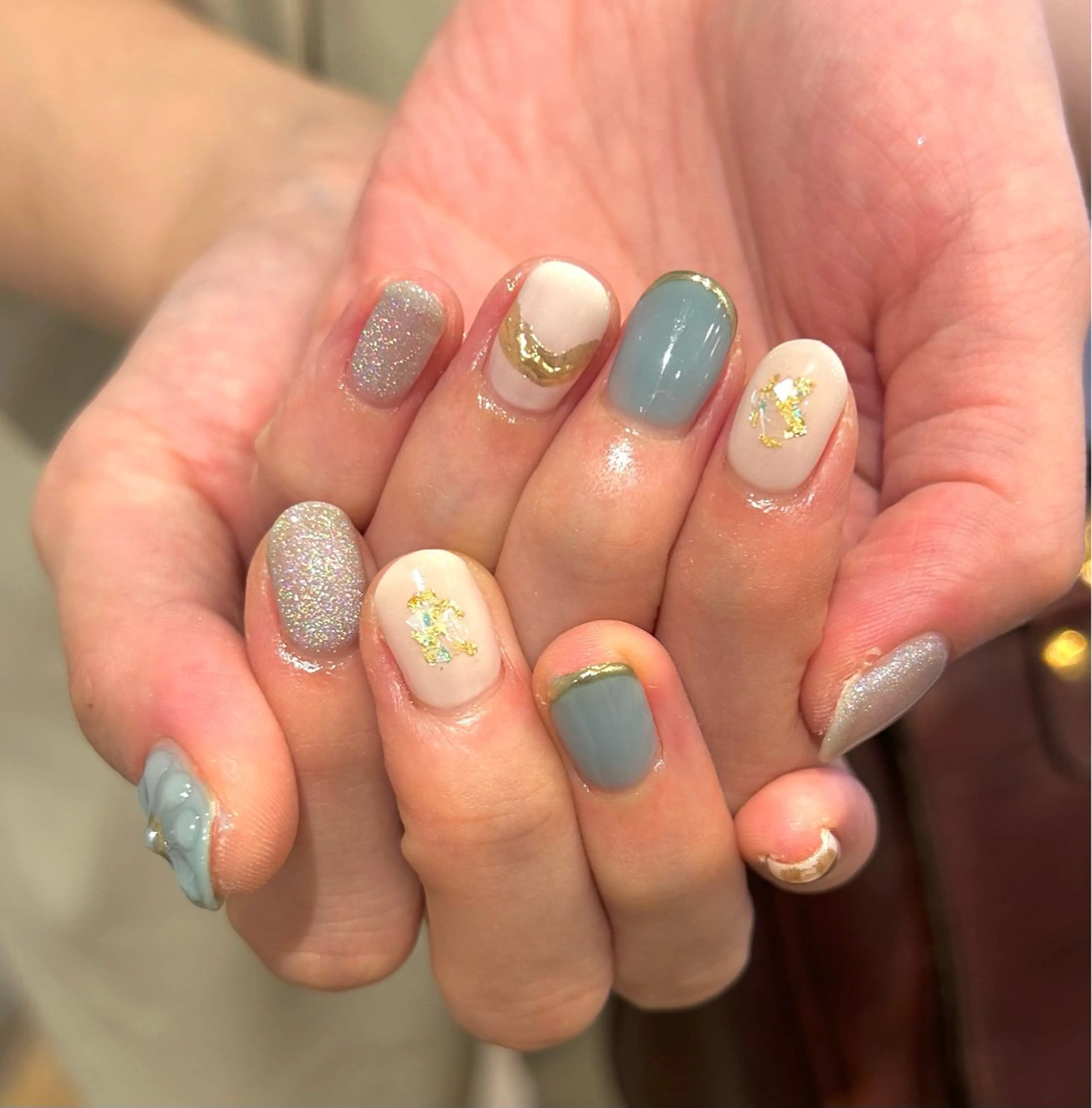 ネイル ハンドネイル 福田 麻耶のネイルデザイン
