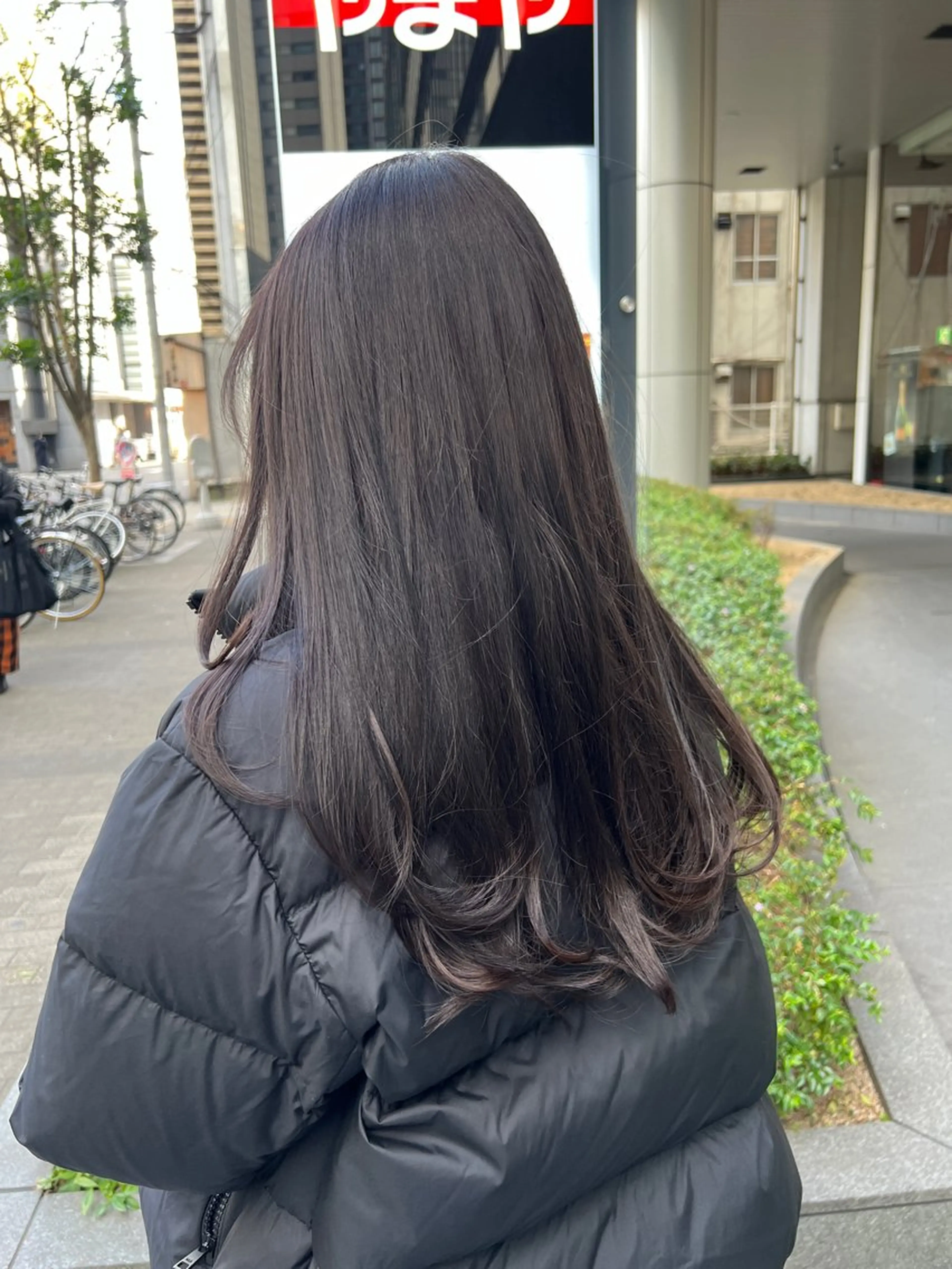 ロング レイヤーカット beleefric 🩵黒木芽衣のヘアスタイル