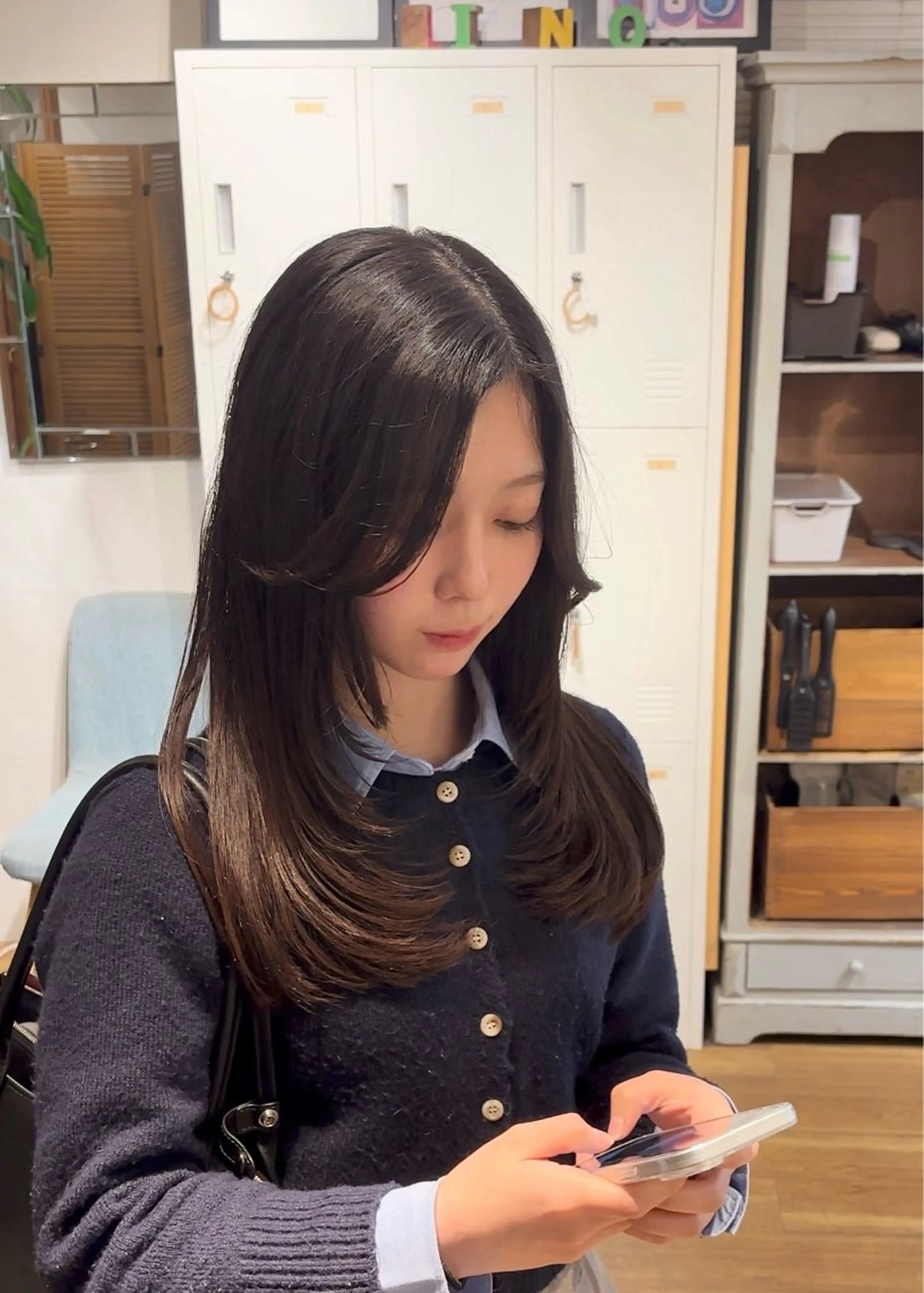 セミロング カット ヘアカラー トリートメント Lino kichijoji所属・💎似合わせのプロ /透明感カラー/杉原のヘアスタイル