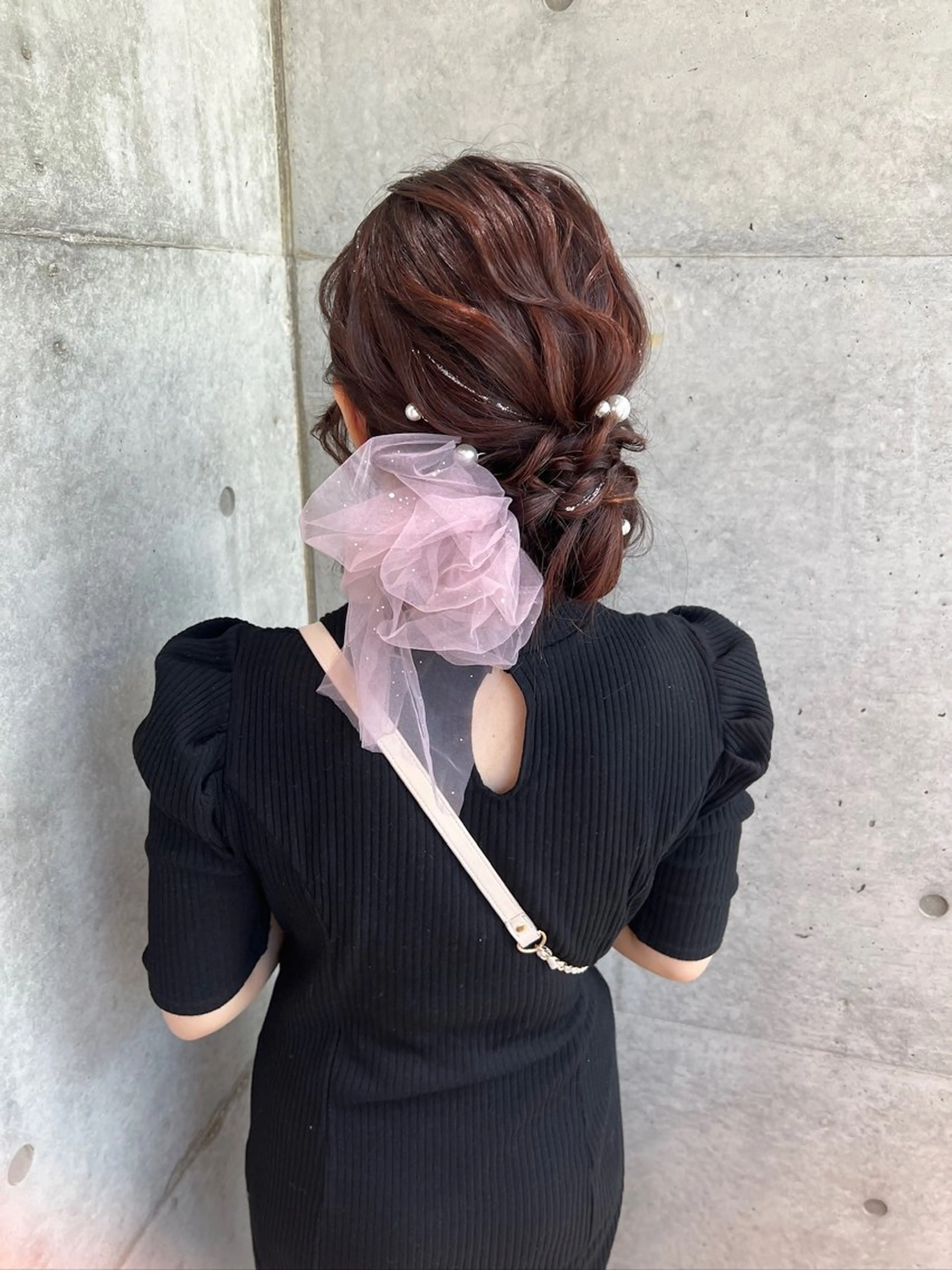 ロング カラー ヘアアレンジ カット ヘアカラー トリートメント ヘアセット ブリーチなしWカラー ヘアセット🎀はるかのヘアスタイル