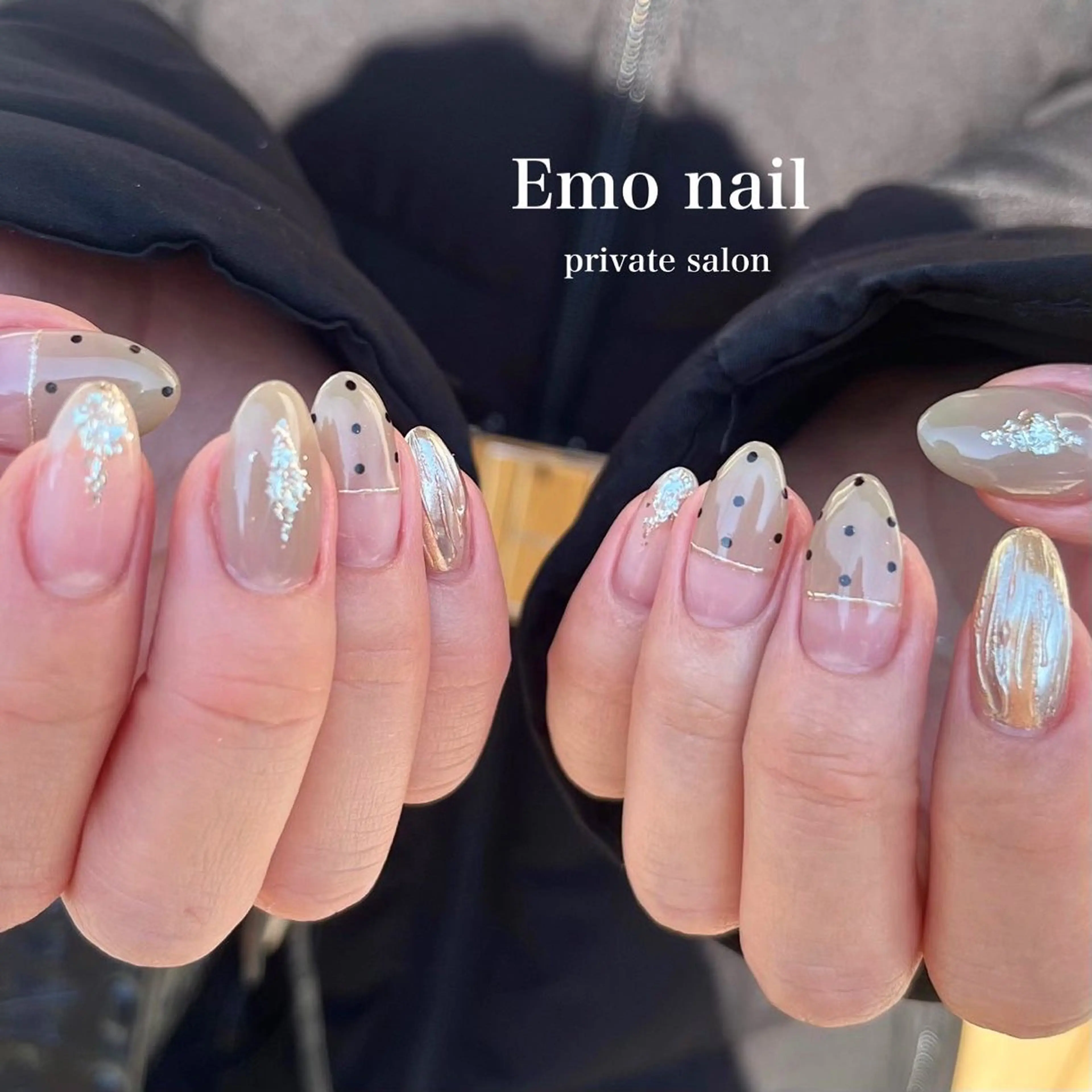 ネイル ハンドネイル 【子連れ可能🧸】 Emo　nailのネイルデザイン