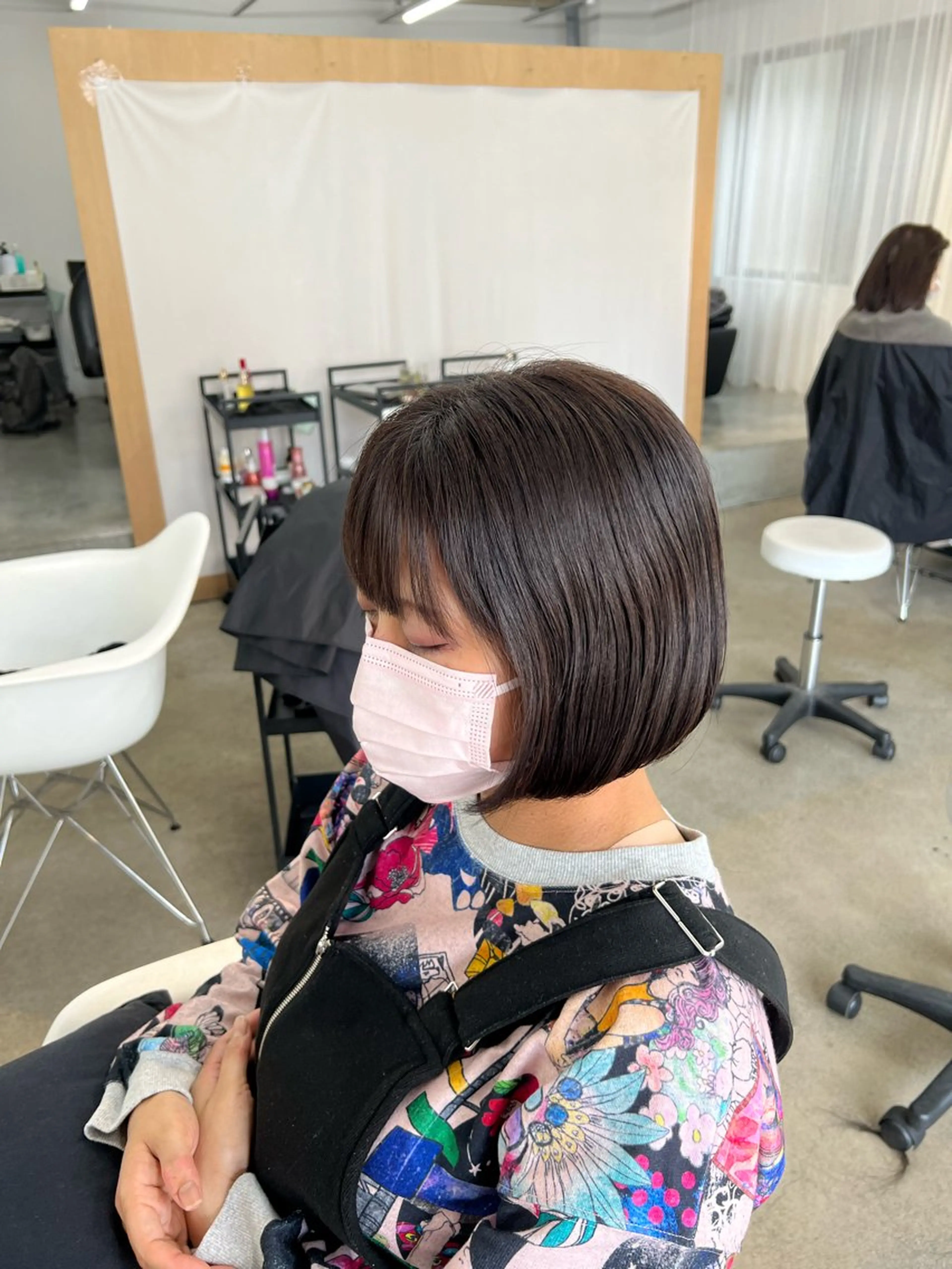ショート カラー カット ヘアカラー トリートメント build所属・秋山 花音のヘアスタイル