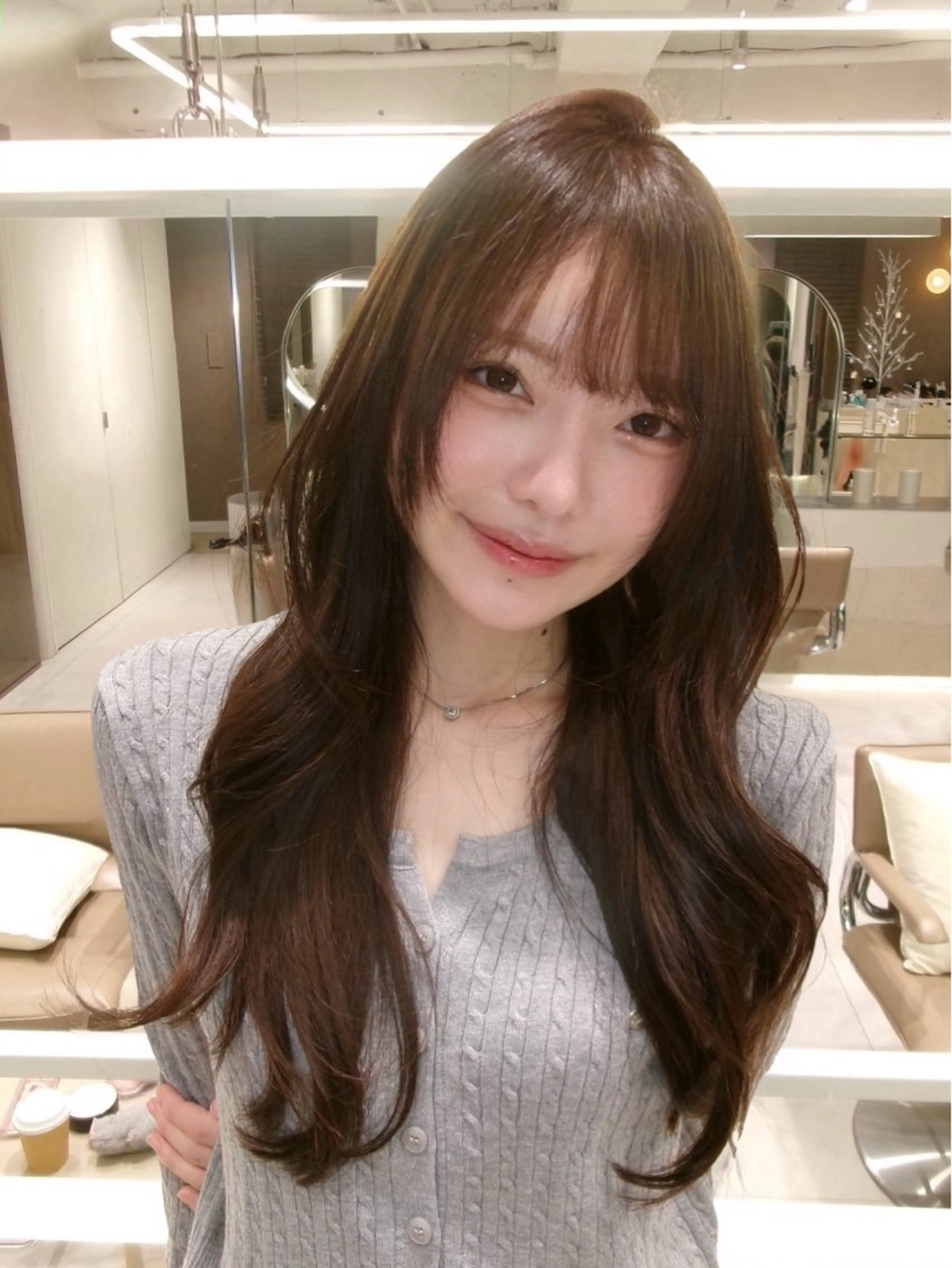 ロング カラー 乃天 ﾉｱのヘアスタイル