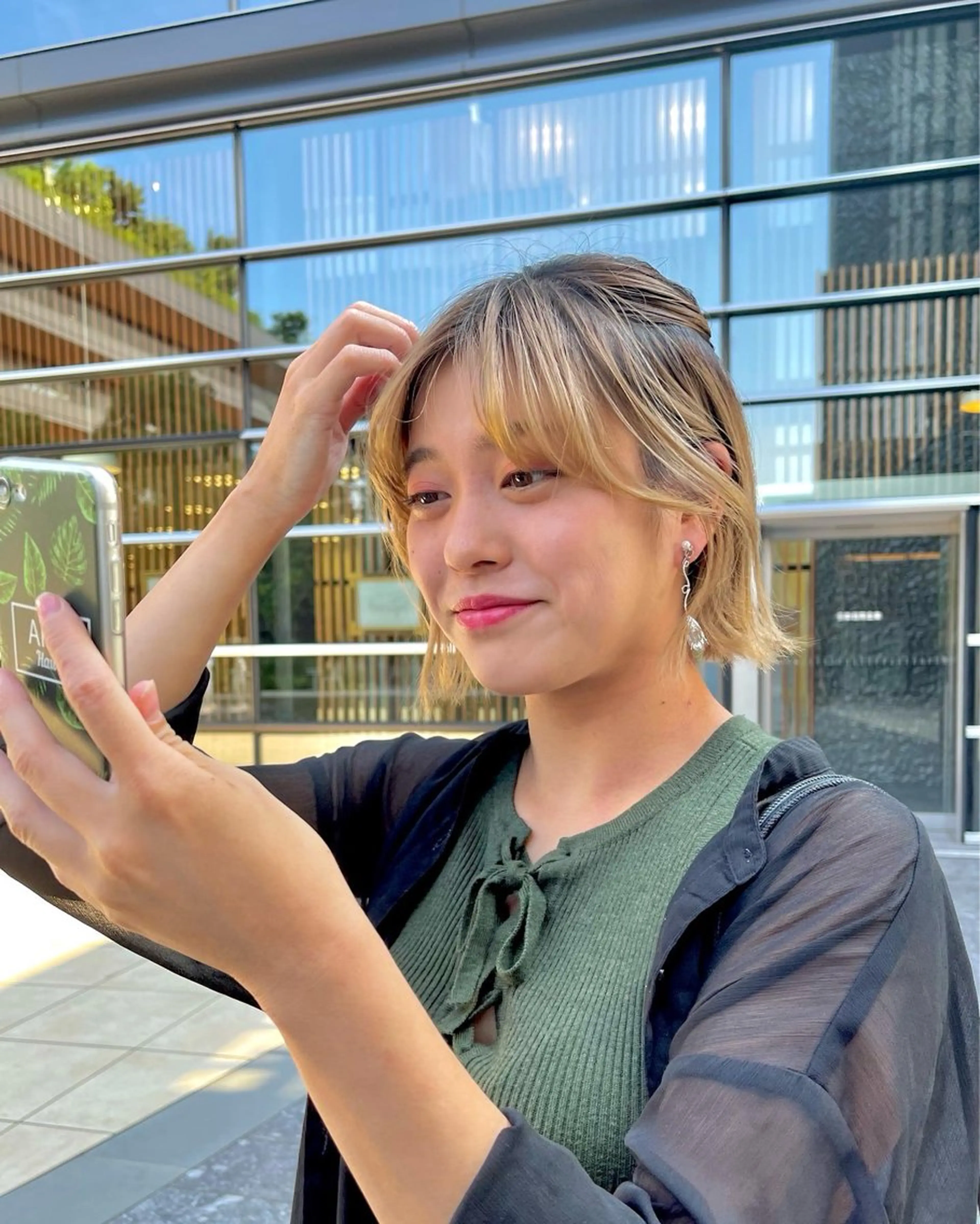 ショート ミディアムカット✂︎ 🌻ゆりな🌻のヘアスタイル