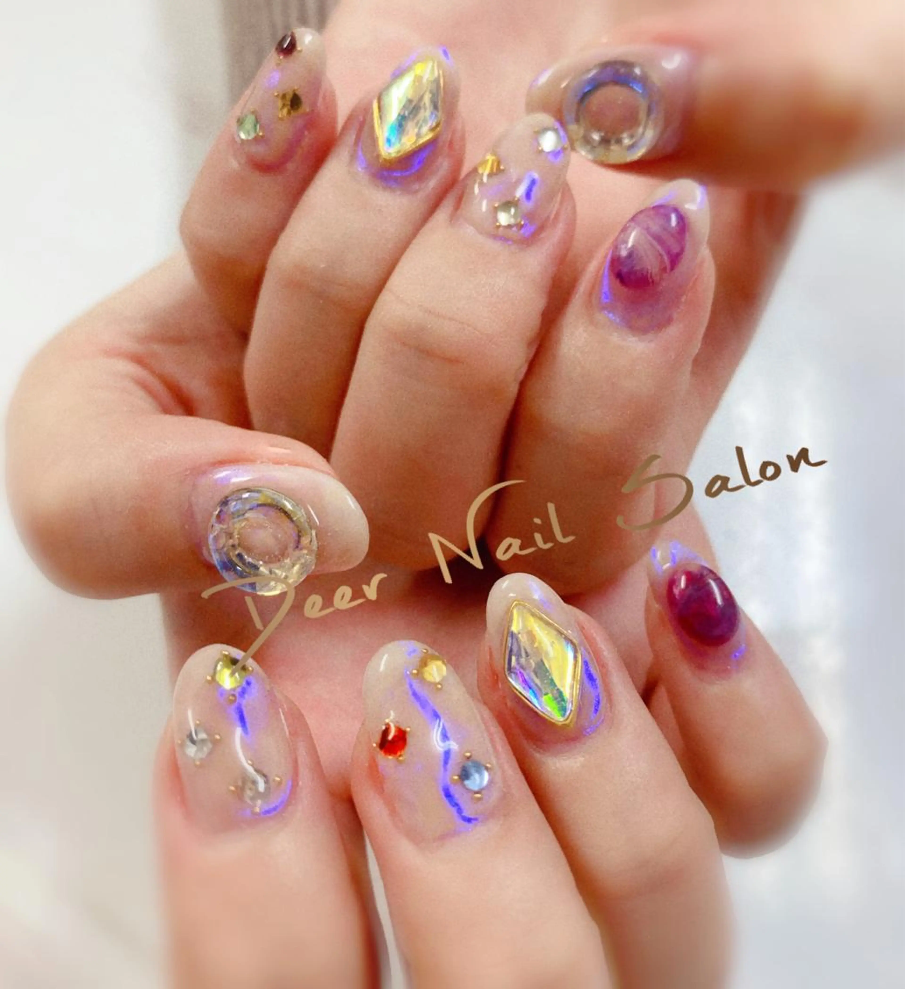 ネイル ハンドネイル Peachy 🍑のネイルデザイン