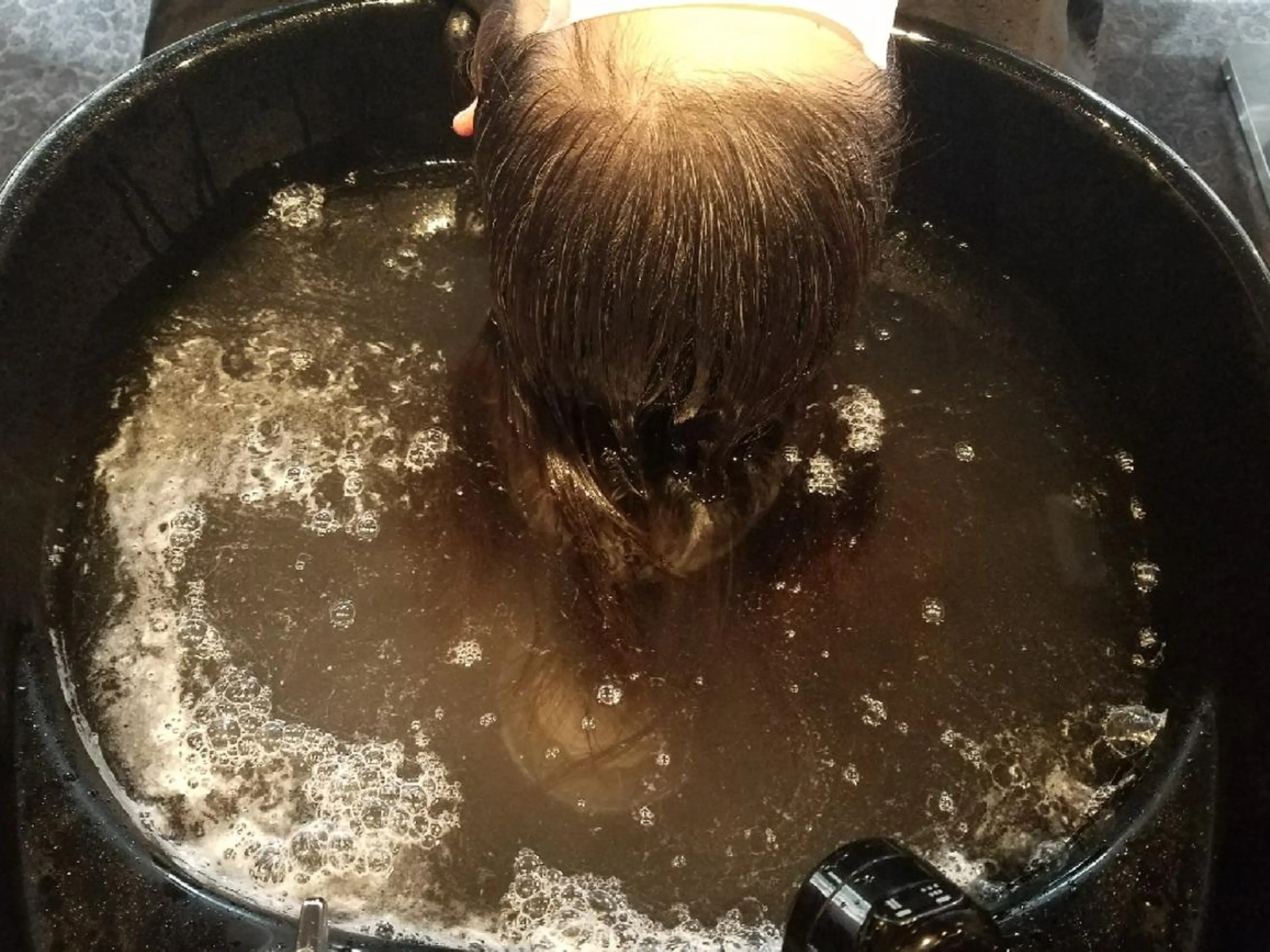 ミディアム カラー ブルーカラー 髪質改善 トリートメント 髪の病院ルーミールーム所属・髪の病院 ルーミールームのヘアスタイル