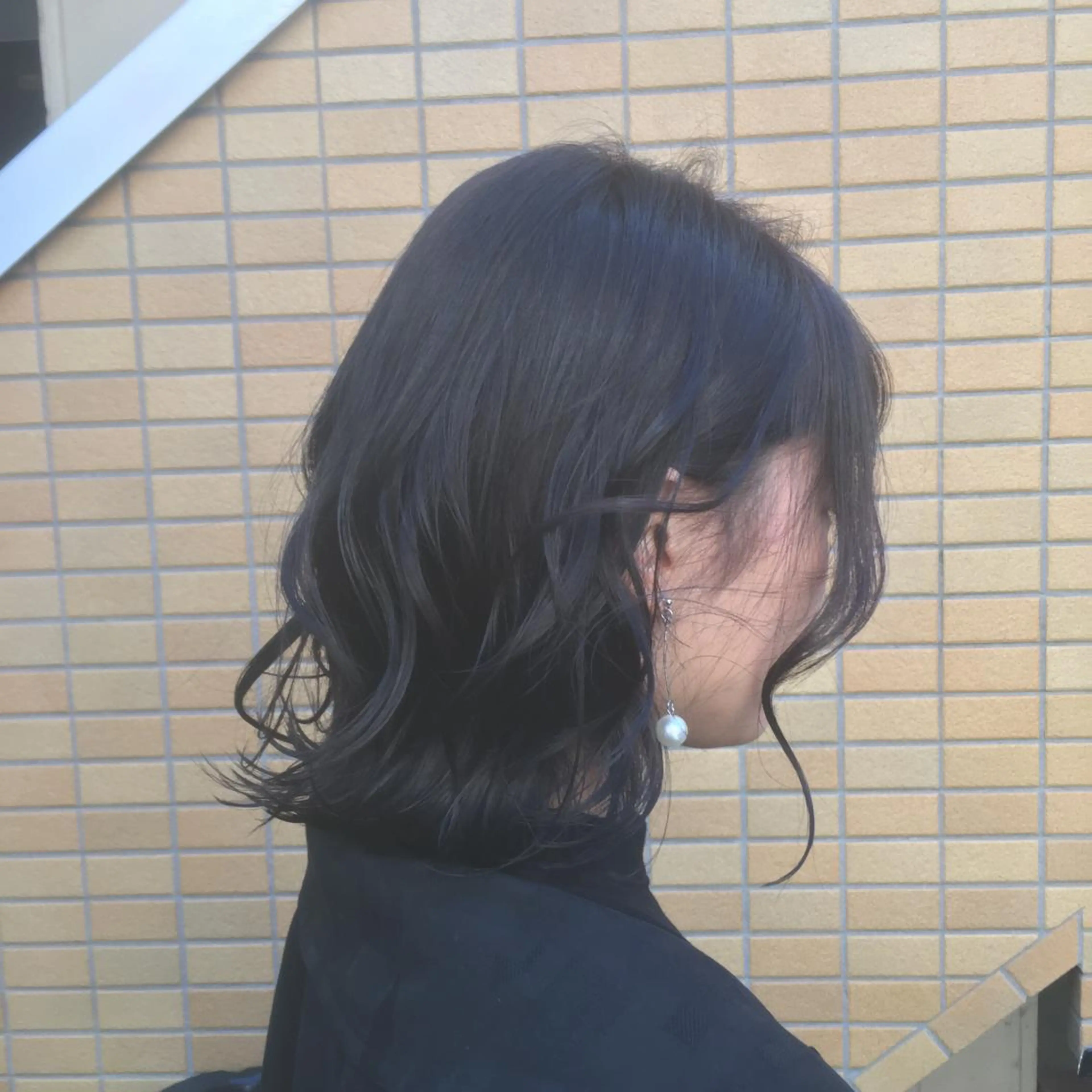 セミロング カラー カット ヘアカラー トリートメント しのはら まどかのヘアスタイル