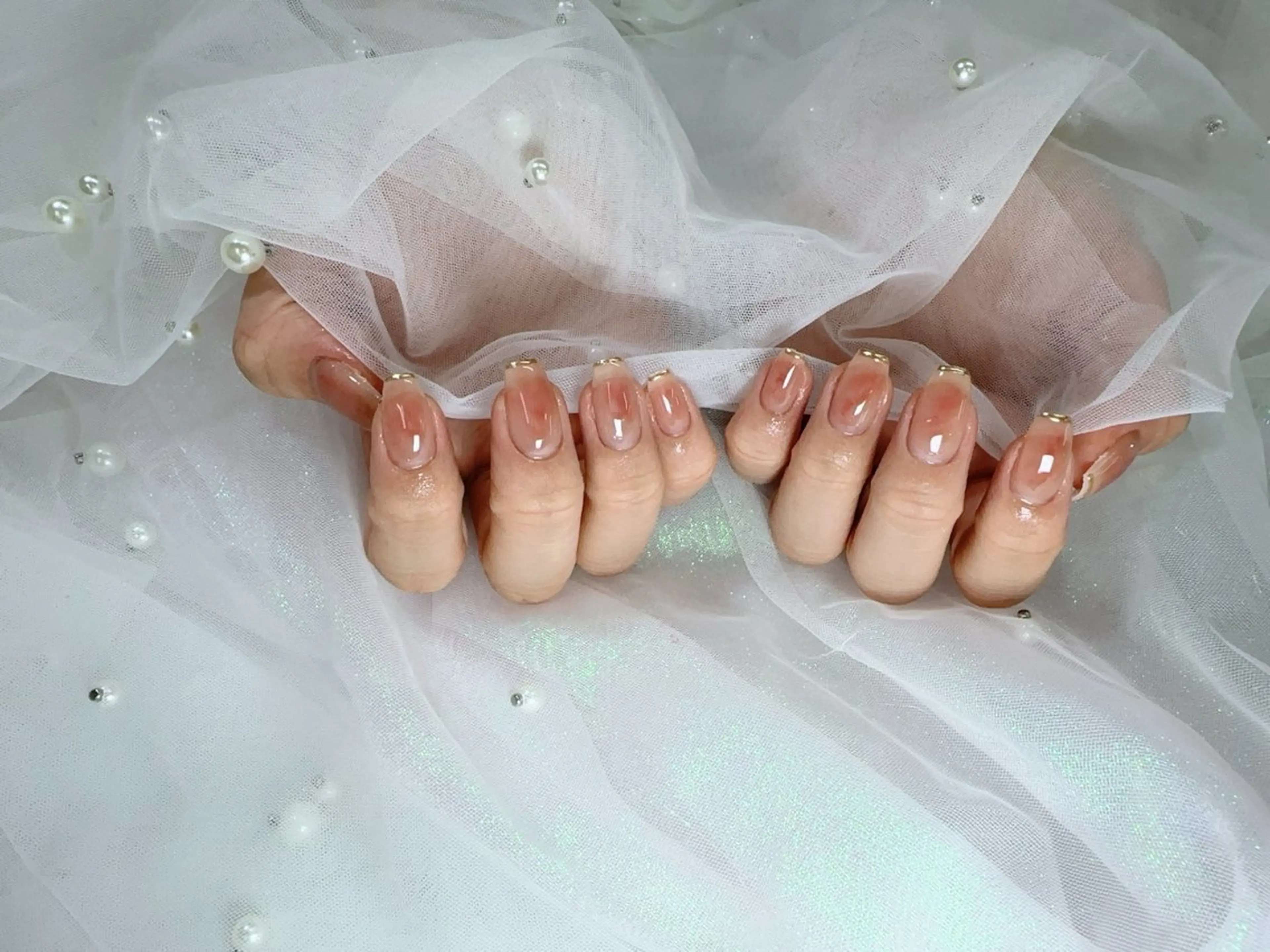 ネイル ハンドネイル Hey🌈NAIL 長さ出し専門店のネイルデザイン