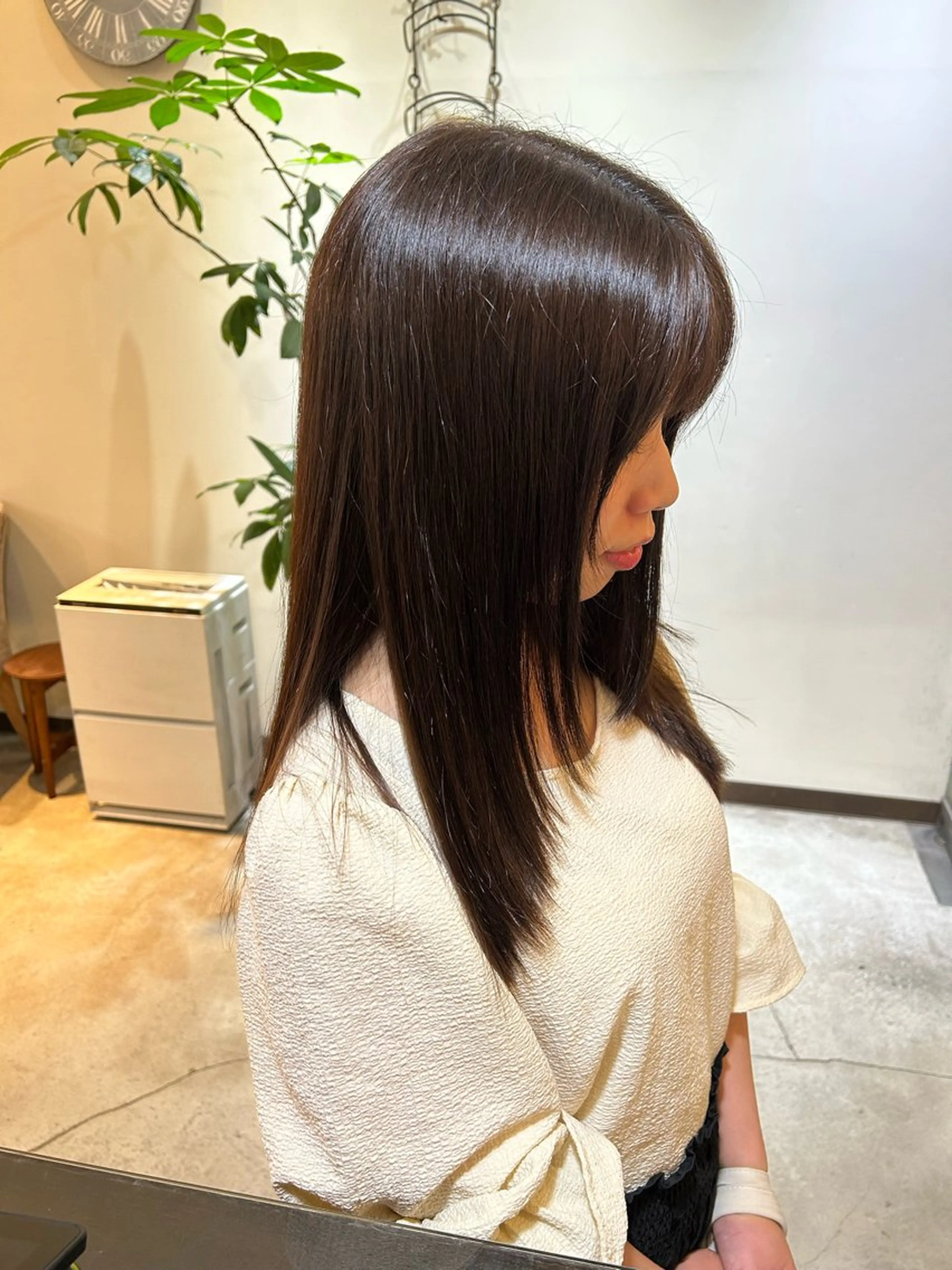 ロング 博多美容師 すずのヘアスタイル