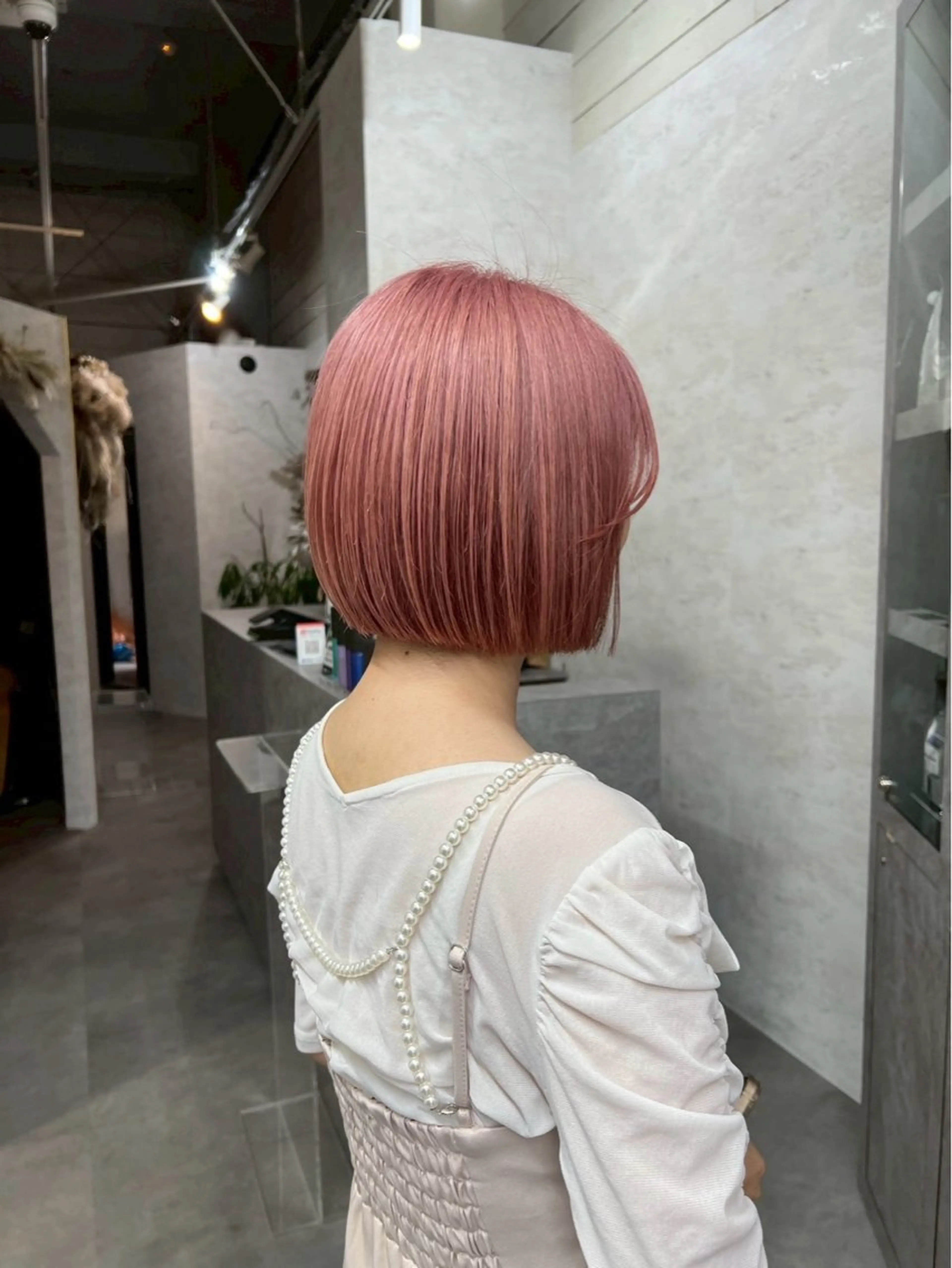 ショート カラー ヘアカラー 遠藤 健登のヘアスタイル