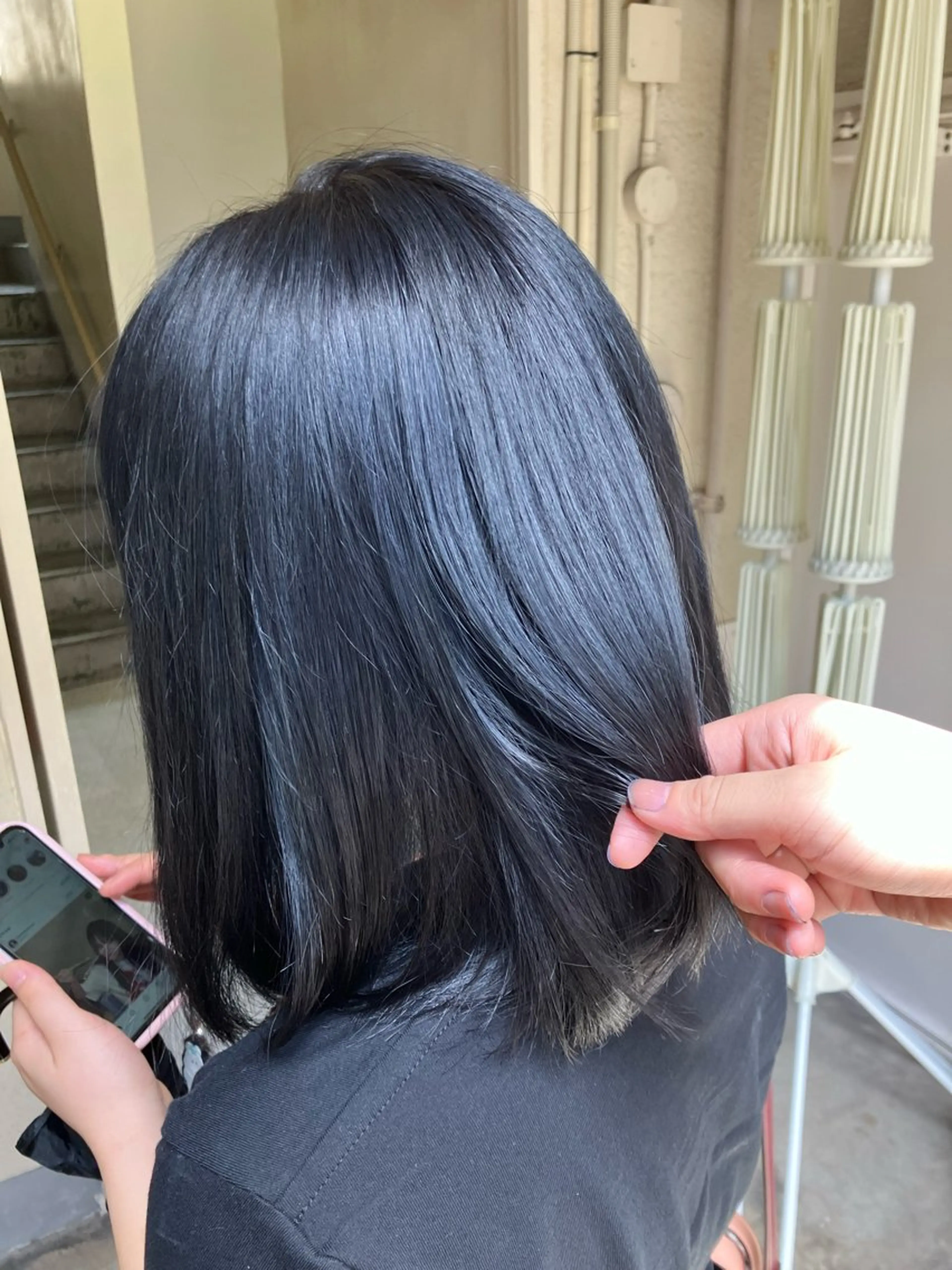 ミディアム ヘアカラー 佐藤里菜🎀 ／カラーモデル募集中のヘアスタイル