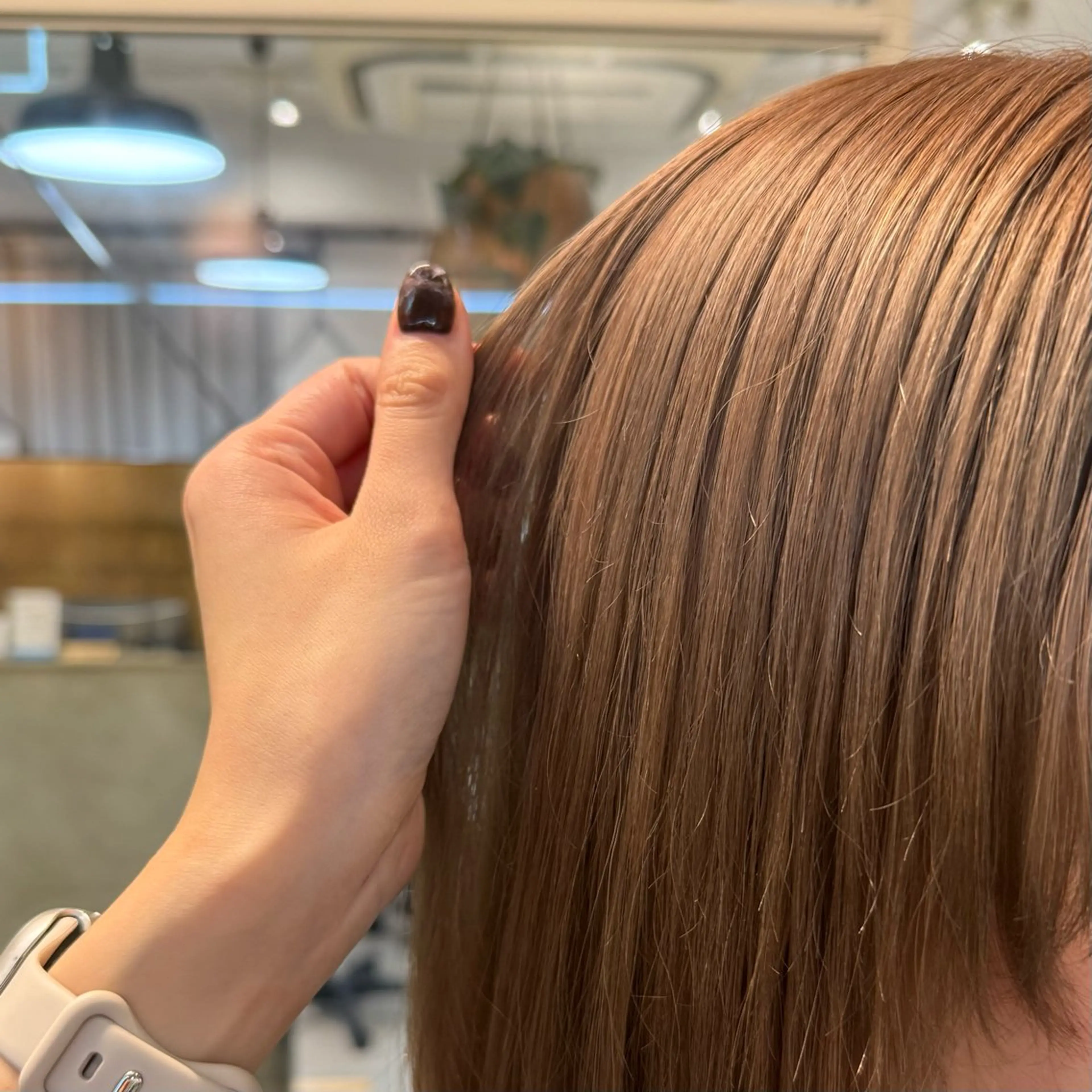 ロング カラー ヘアカラー Lomalia もえかのヘアスタイル