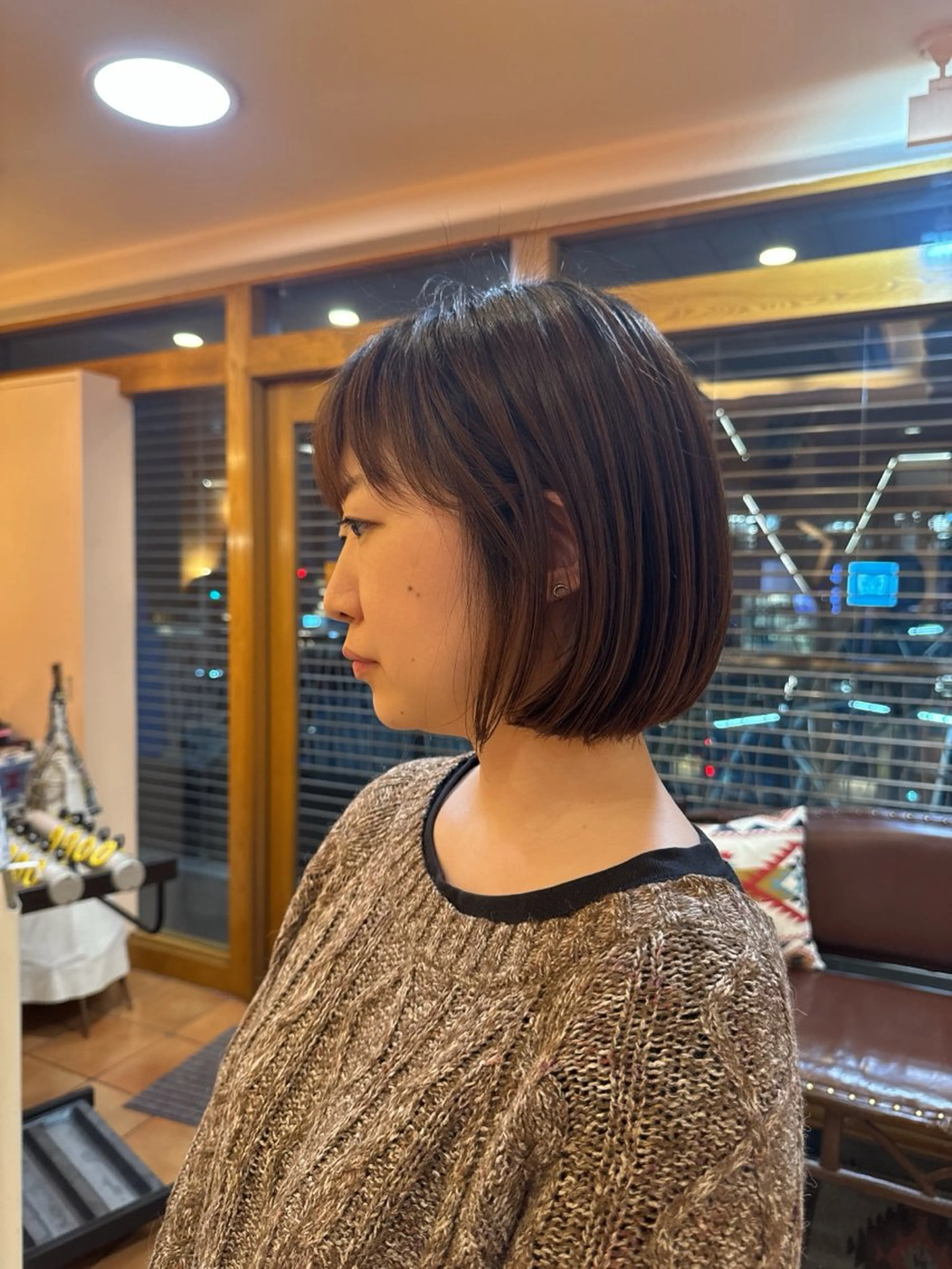 ショート モリオフロムロンドン原宿本店所属・ショート/ボブ/ハイ トーン/Nanahaのヘアスタイル