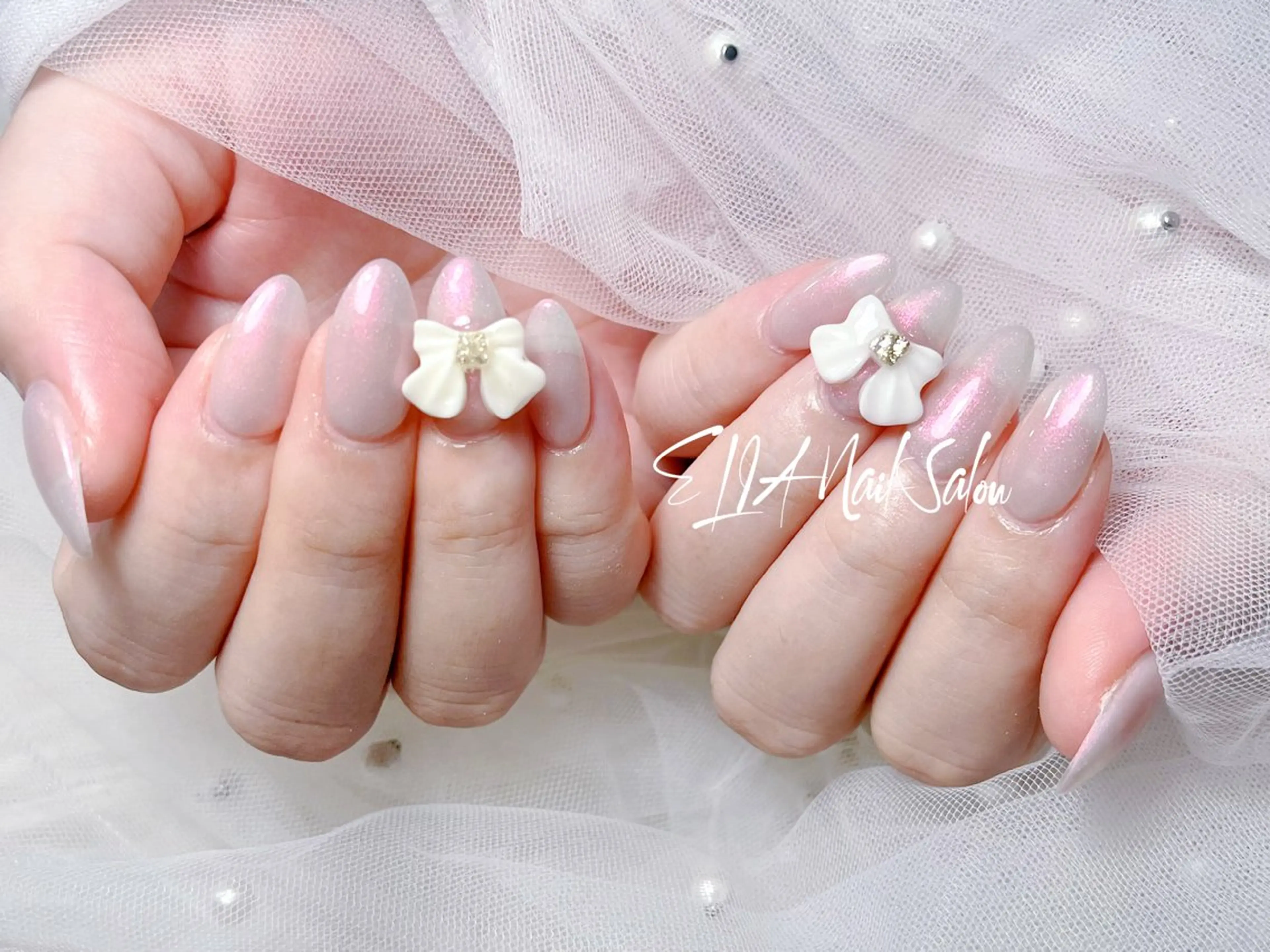 ミディアム ハンドネイル ELIA【エリア】 nailsalonのネイルデザイン