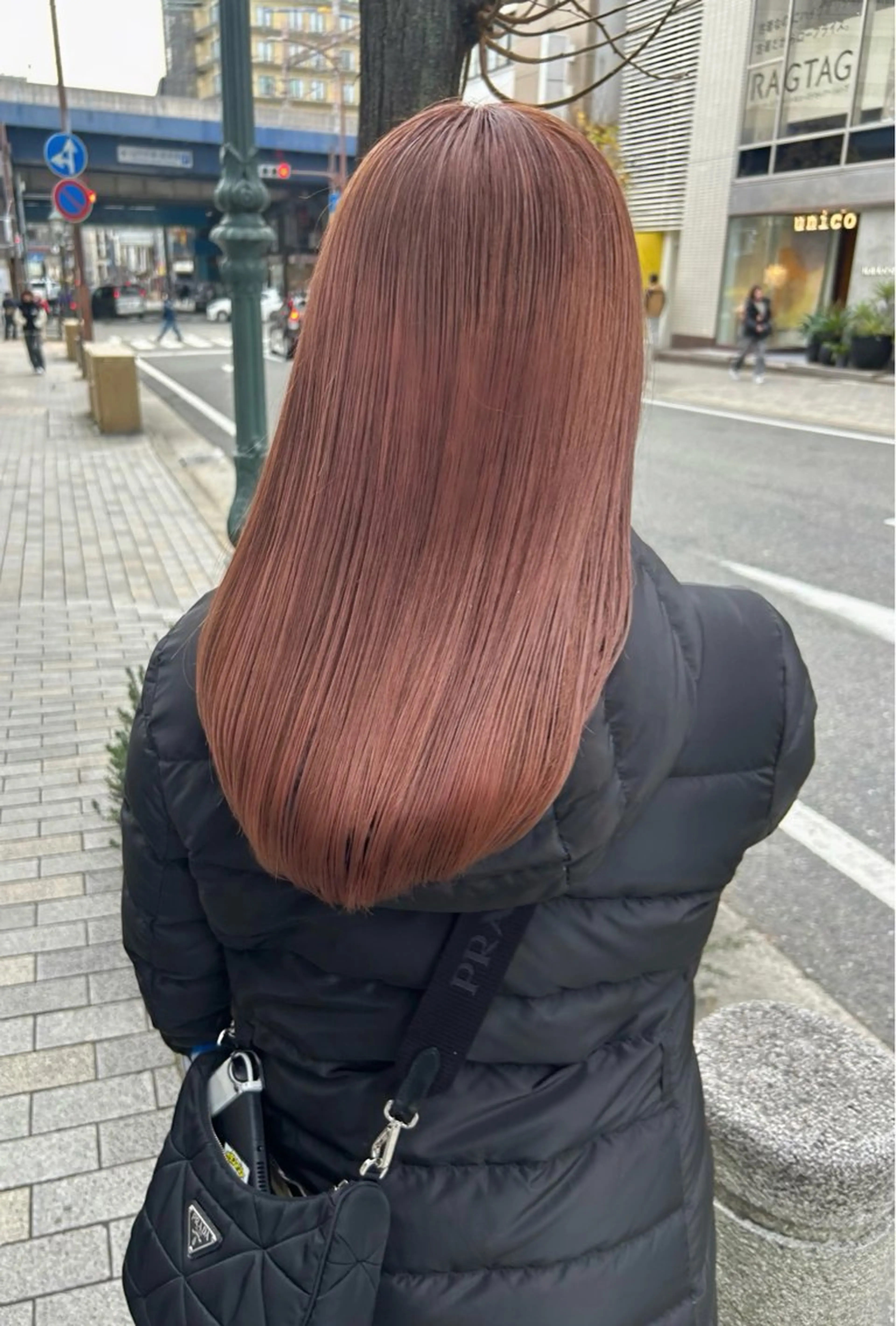 セミロング ヘアカラー トリートメント color list 倉本恋のヘアスタイル