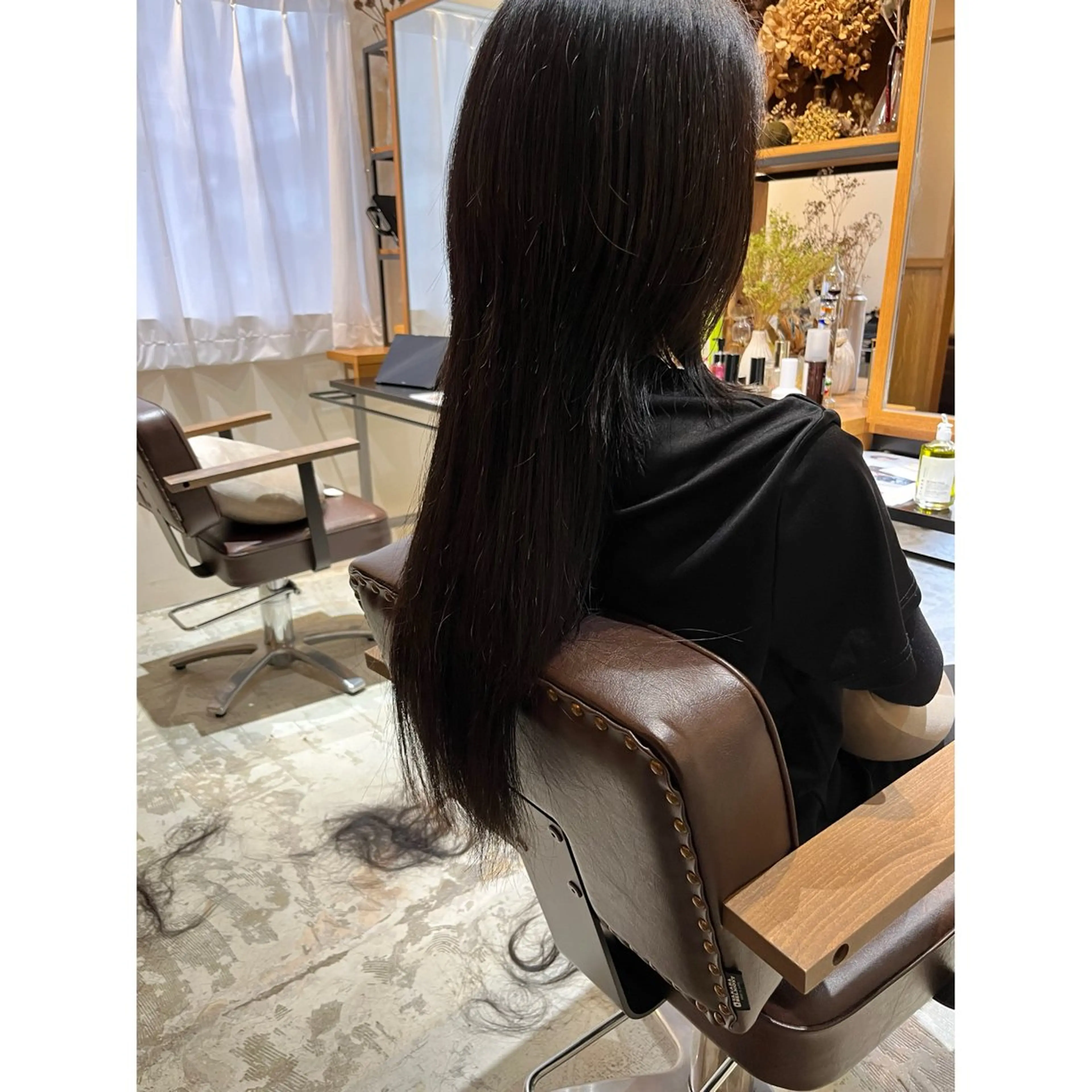 ロング ウルフカット カット 喜友名洸季 anoneのヘアスタイル