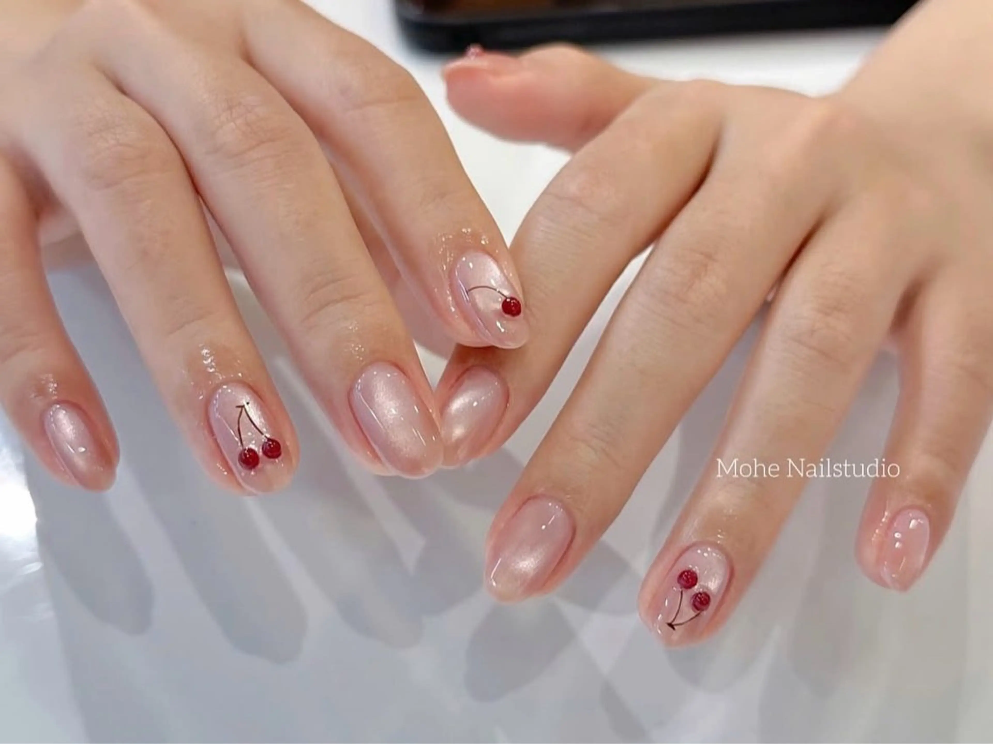 ネイル チークネイル フットネイル フレンチネイル グラデーション 韓国ネイル RibbonNail Staffのネイルデザイン