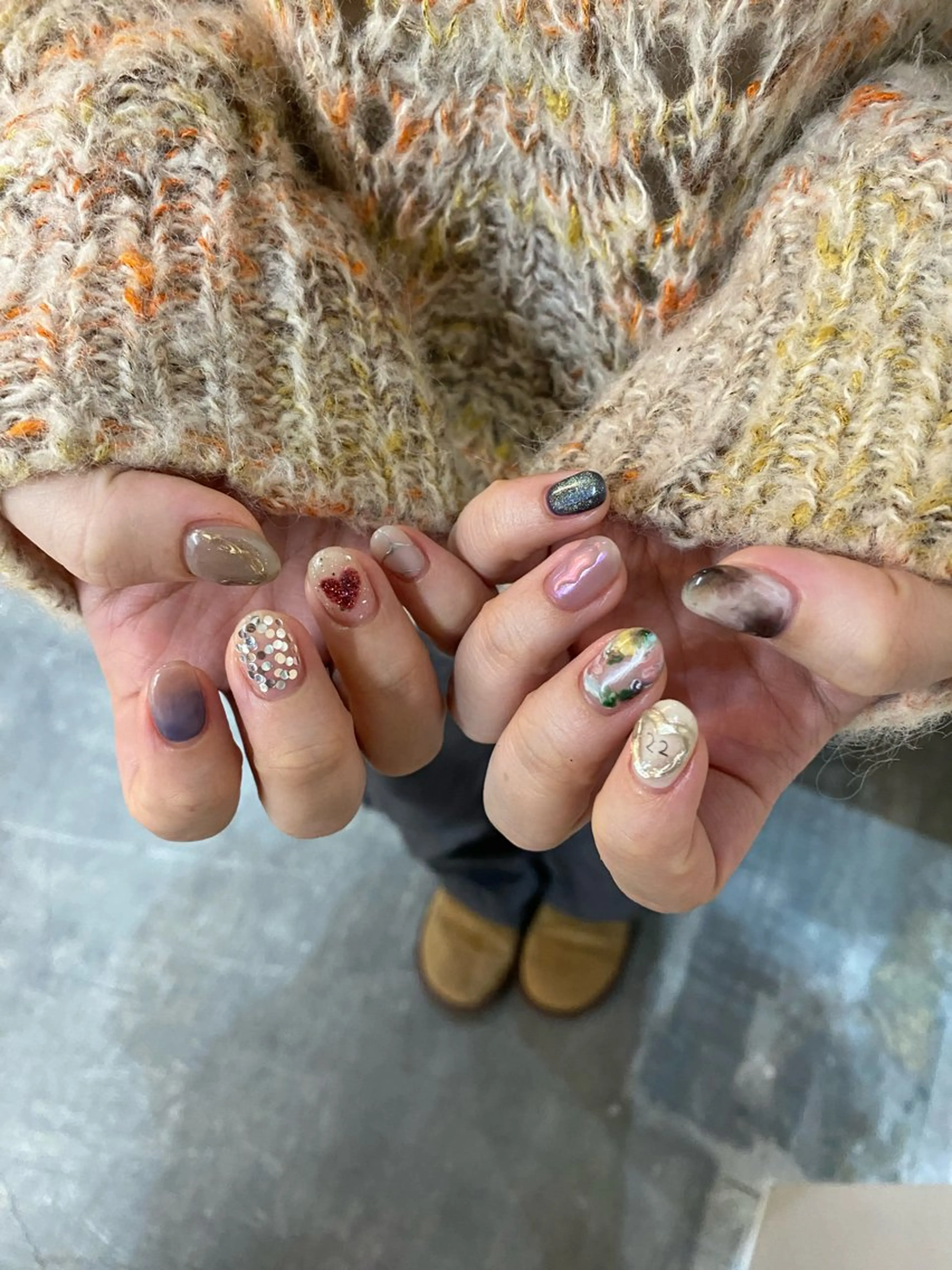 ネイル ハンドネイル nable.所属・望月 実莉のネイルデザイン