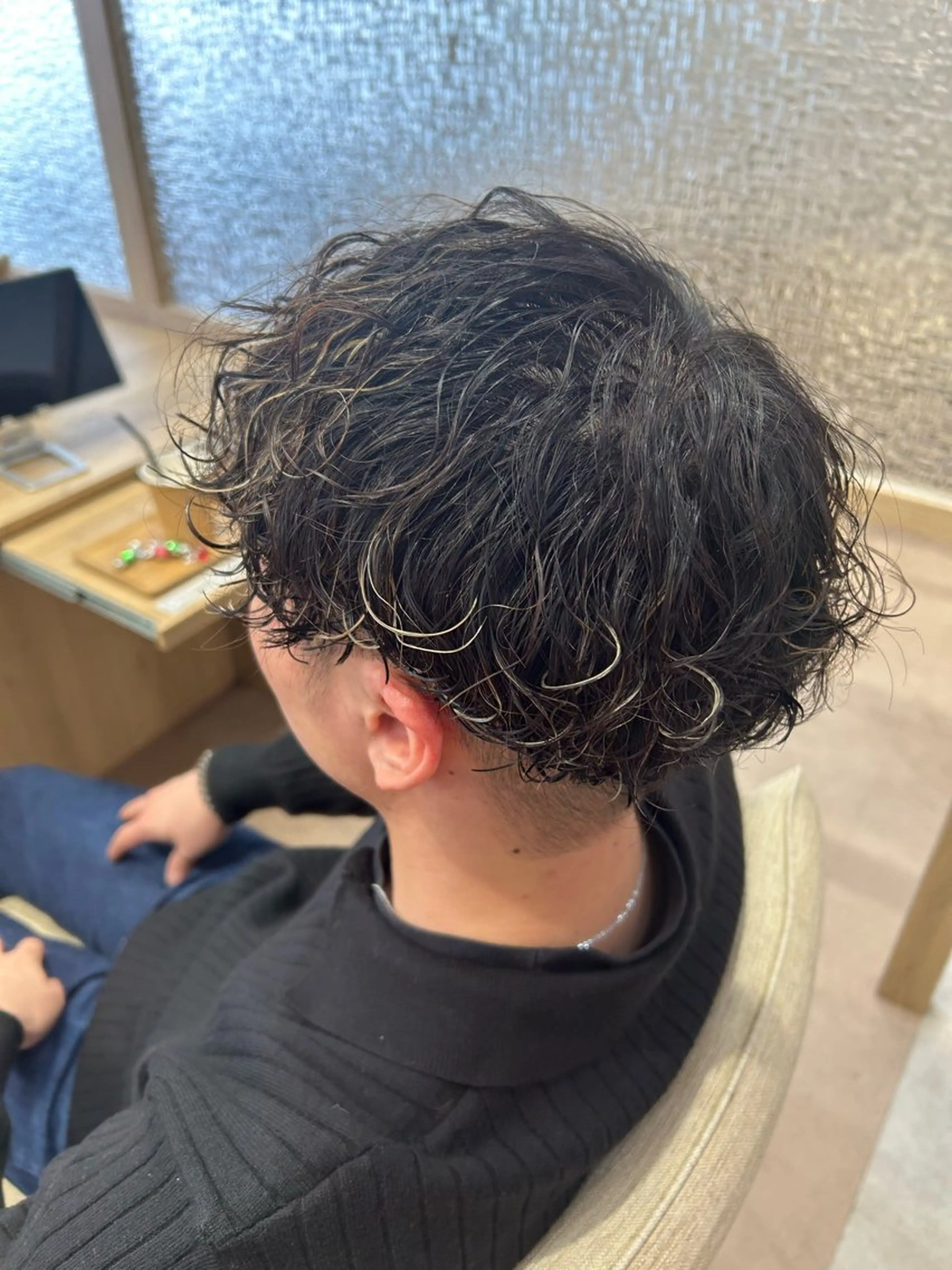 🌀メンズカット＋パーマ🌀【ニュアンス.ツイスパ.他】の写真