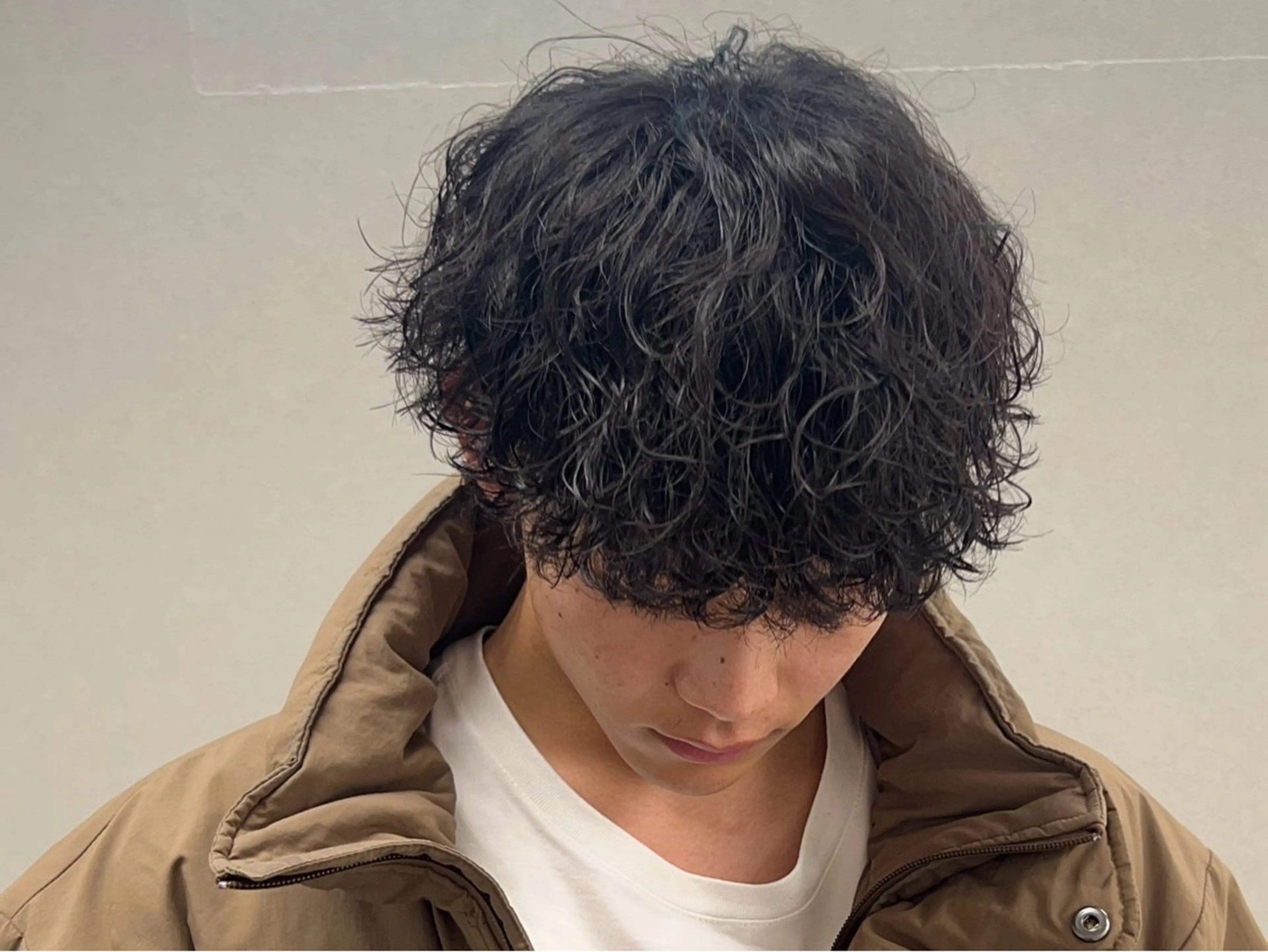 パーマ メンズ カット パーマ トリートメント ヘアセット シャドウパーマ/ メンズ/KENTAのヘアスタイル