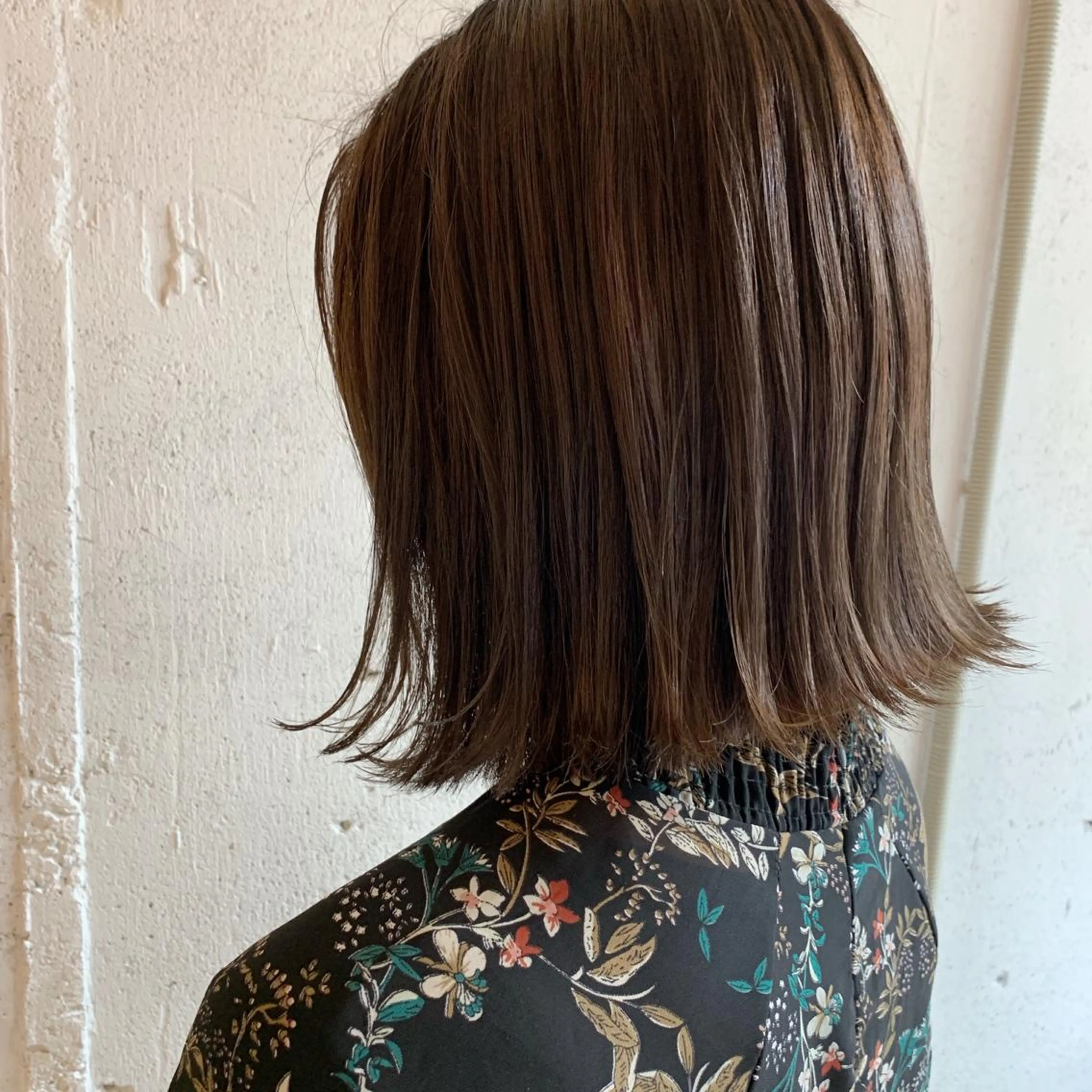 ミディアム カラー カット ヘアカラー トリートメント 🎈馬場佑馬/ スパイラルパーマ🎈のヘアスタイル
