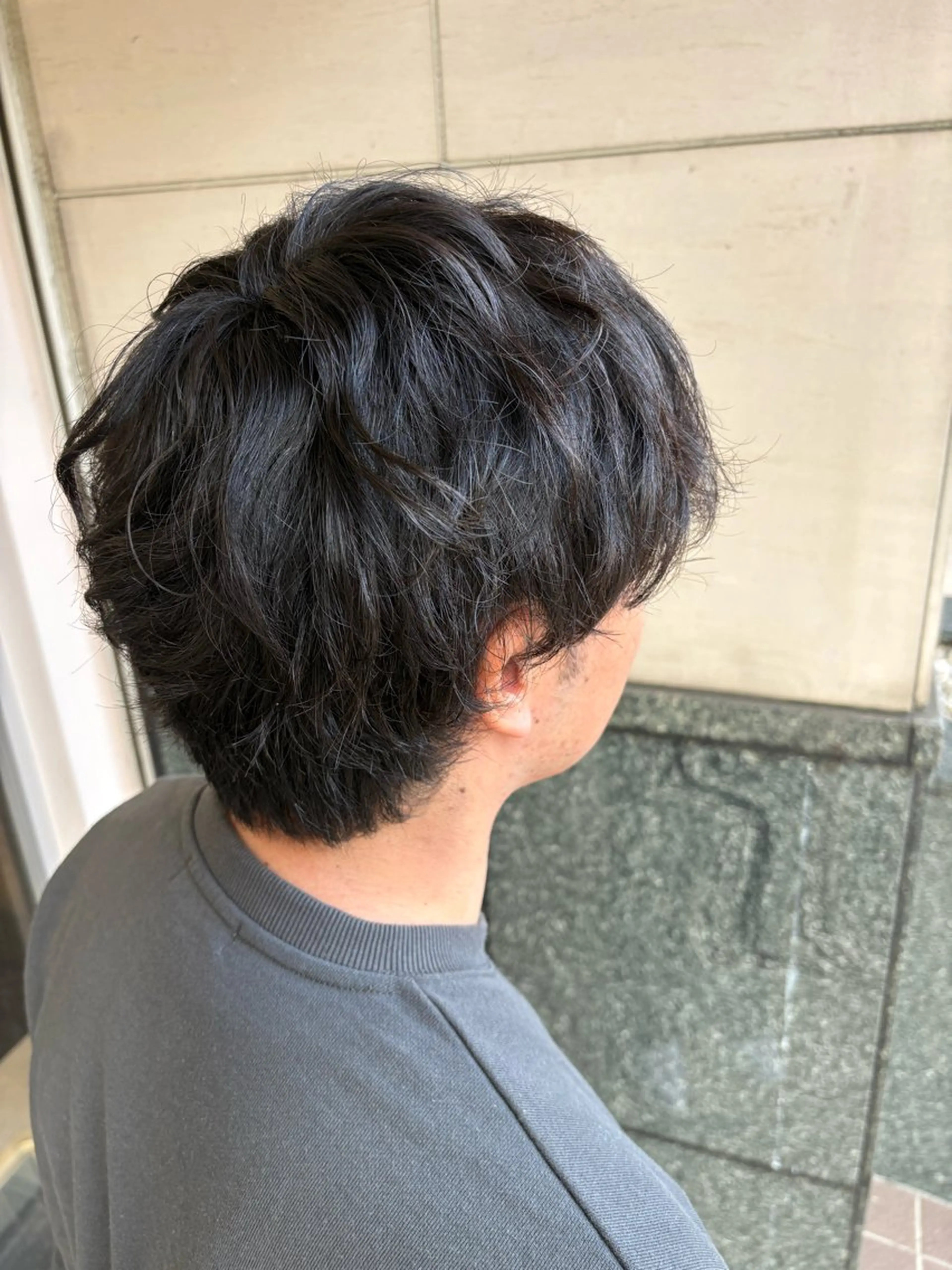 パーマ メンズ メンズパーマ パーマ 西澤 綺羅のヘアスタイル