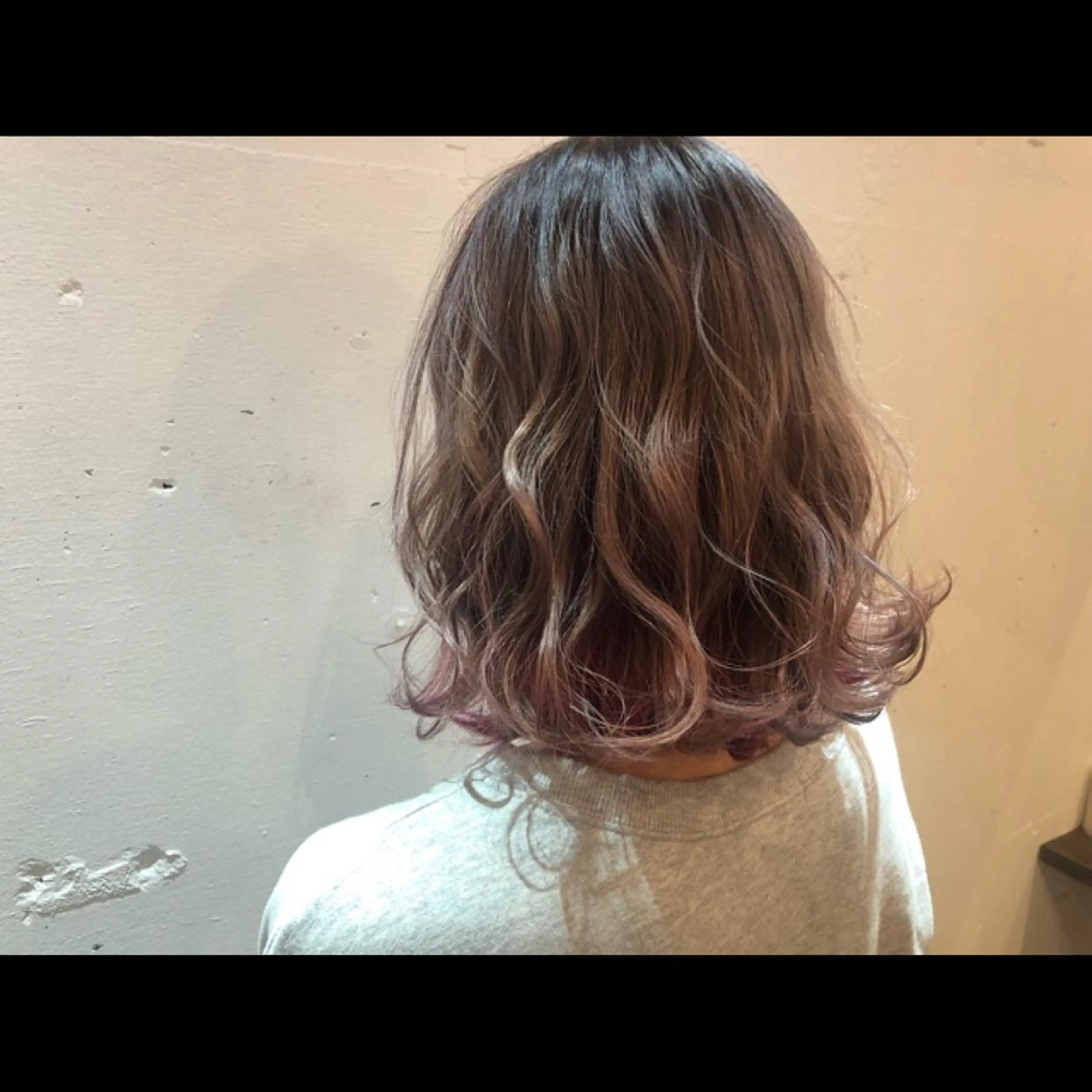 ミディアム カラー パーマ ヘアアレンジ メンズ moku所属・【mokuオーナー】 ちはるのヘアスタイル