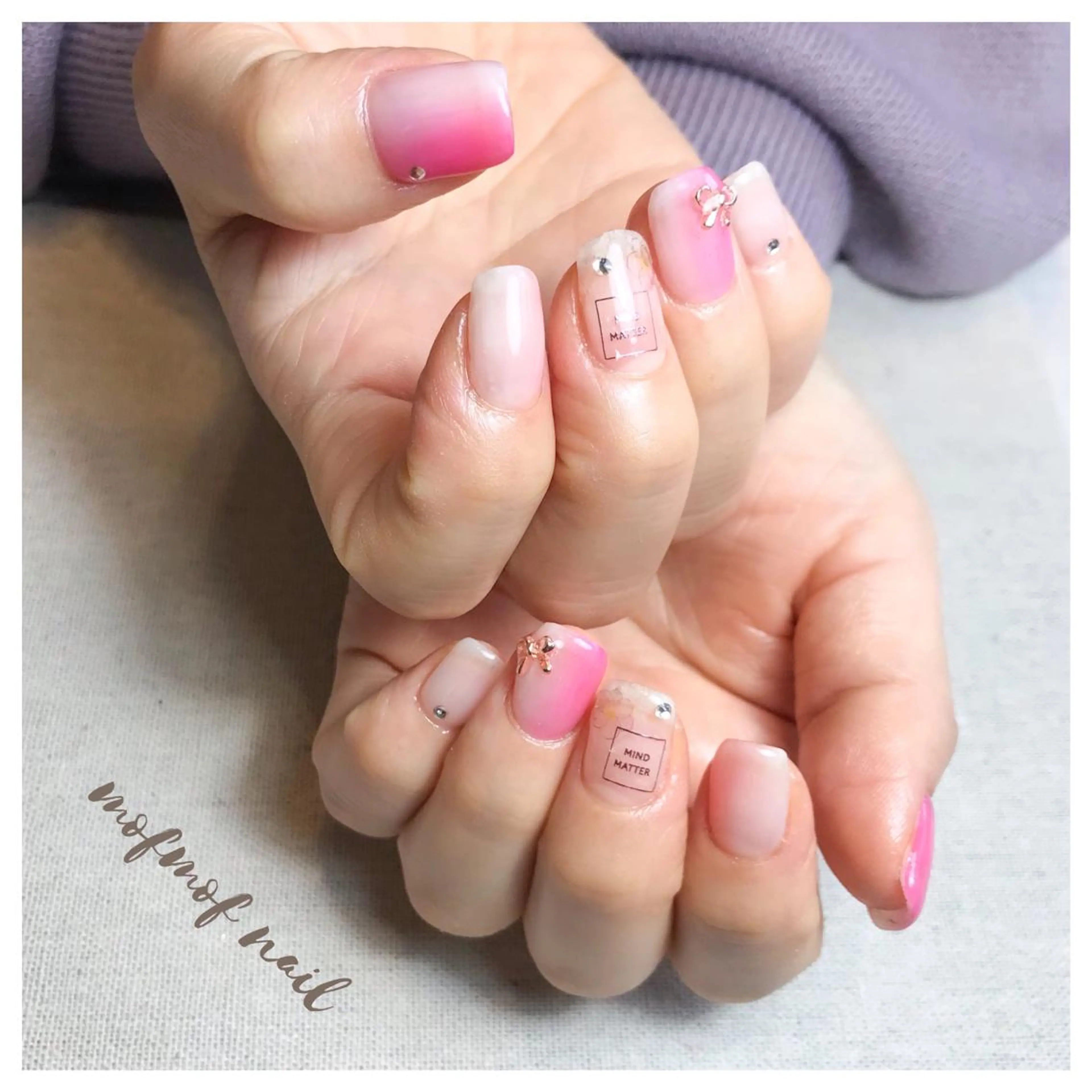 ネイル mofmofnail 🌿shimizuのネイルデザイン