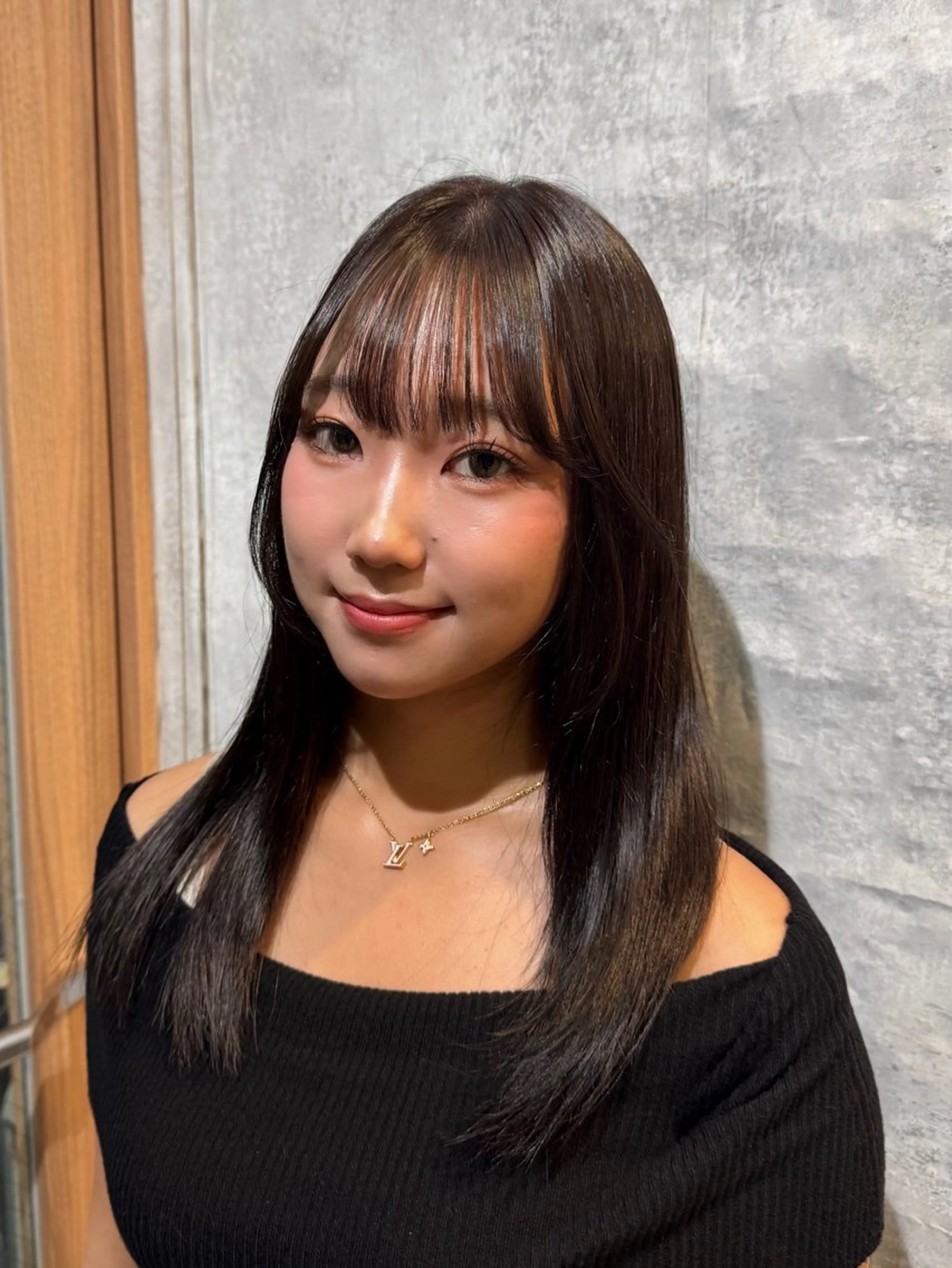 カラー ヘアカラー トリートメント Miyuu🎀カラー マツエク・ストレートのヘアスタイル